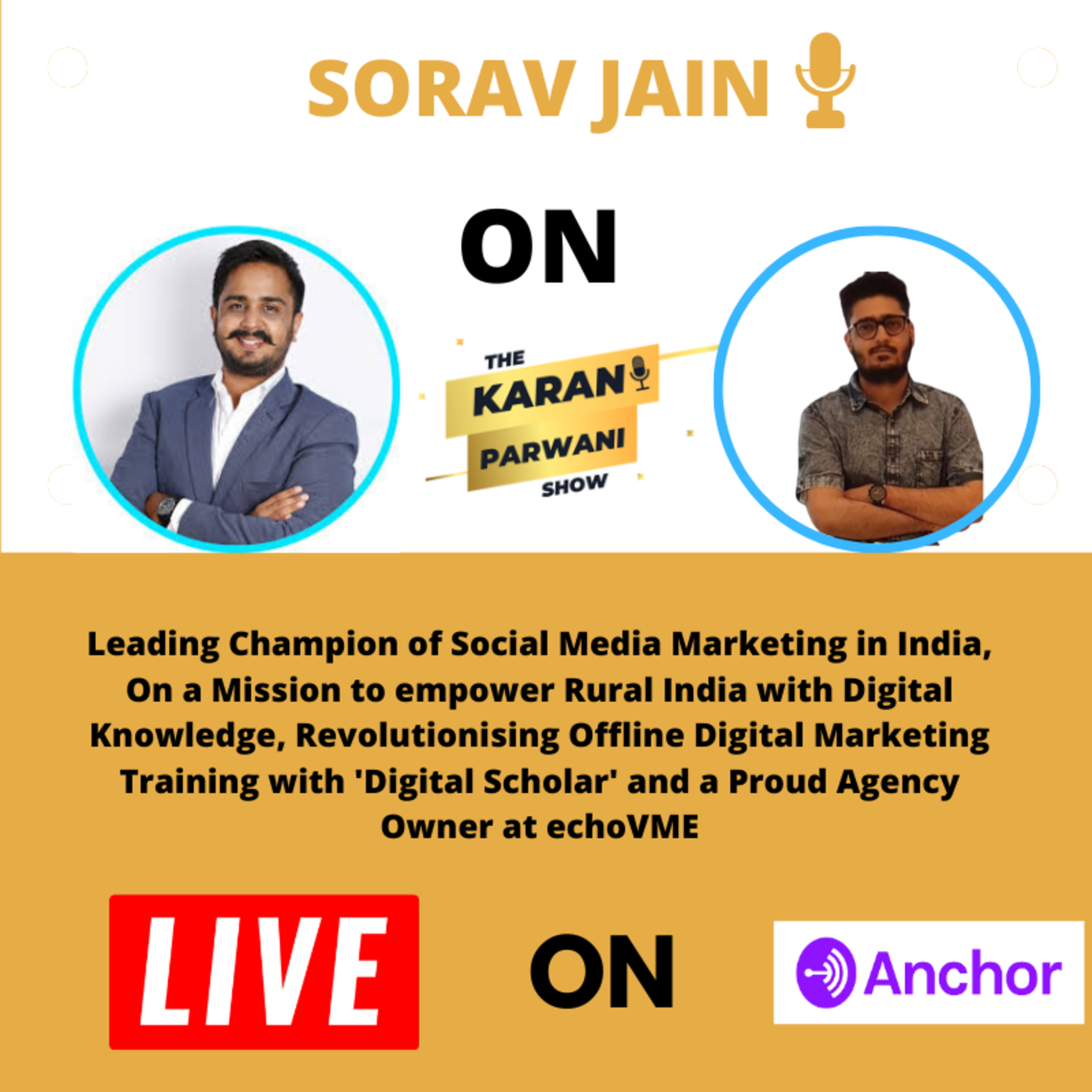The KaranParwani Show - Entrepreneurship and Marketing Podcast