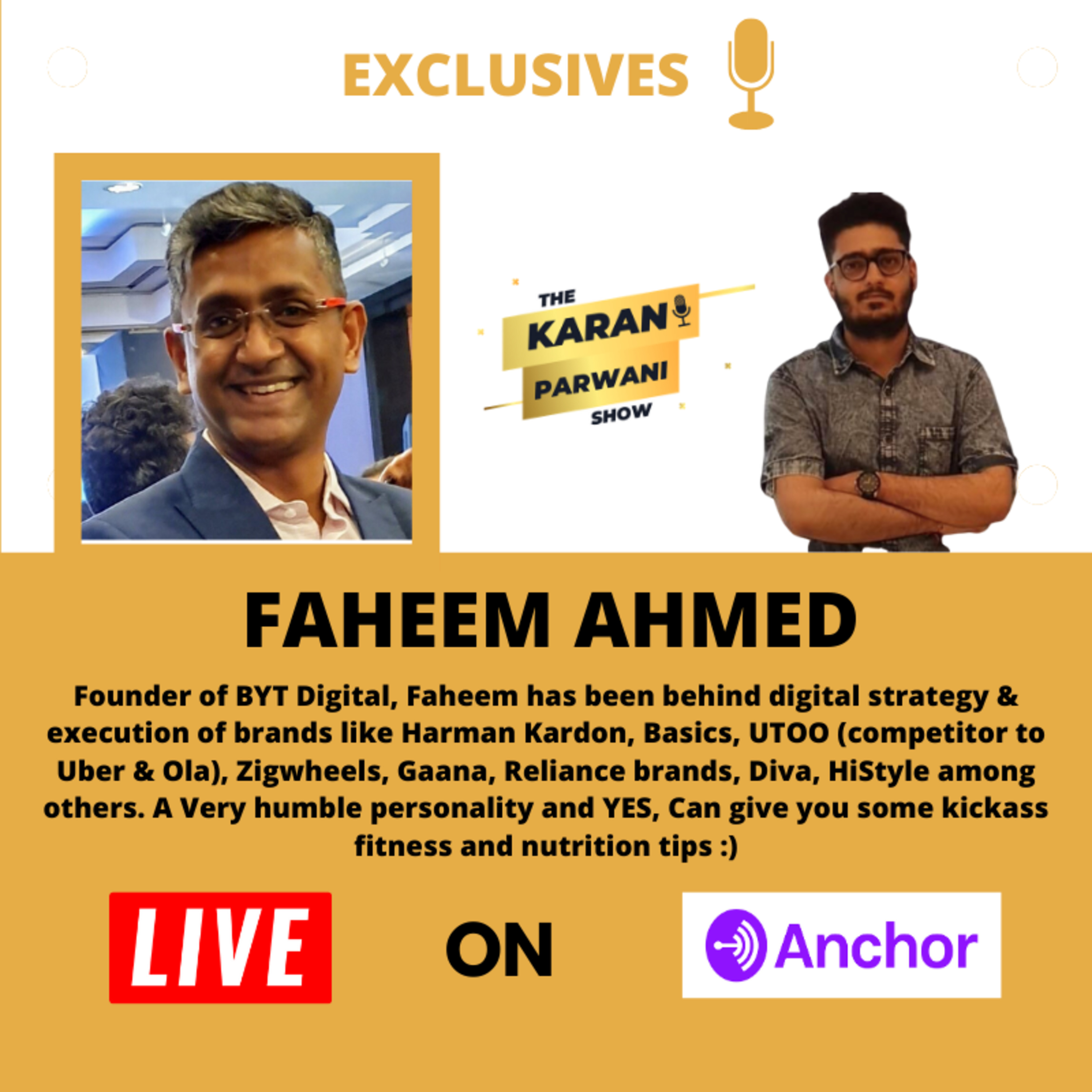 The KaranParwani Show - Entrepreneurship and Marketing Podcast