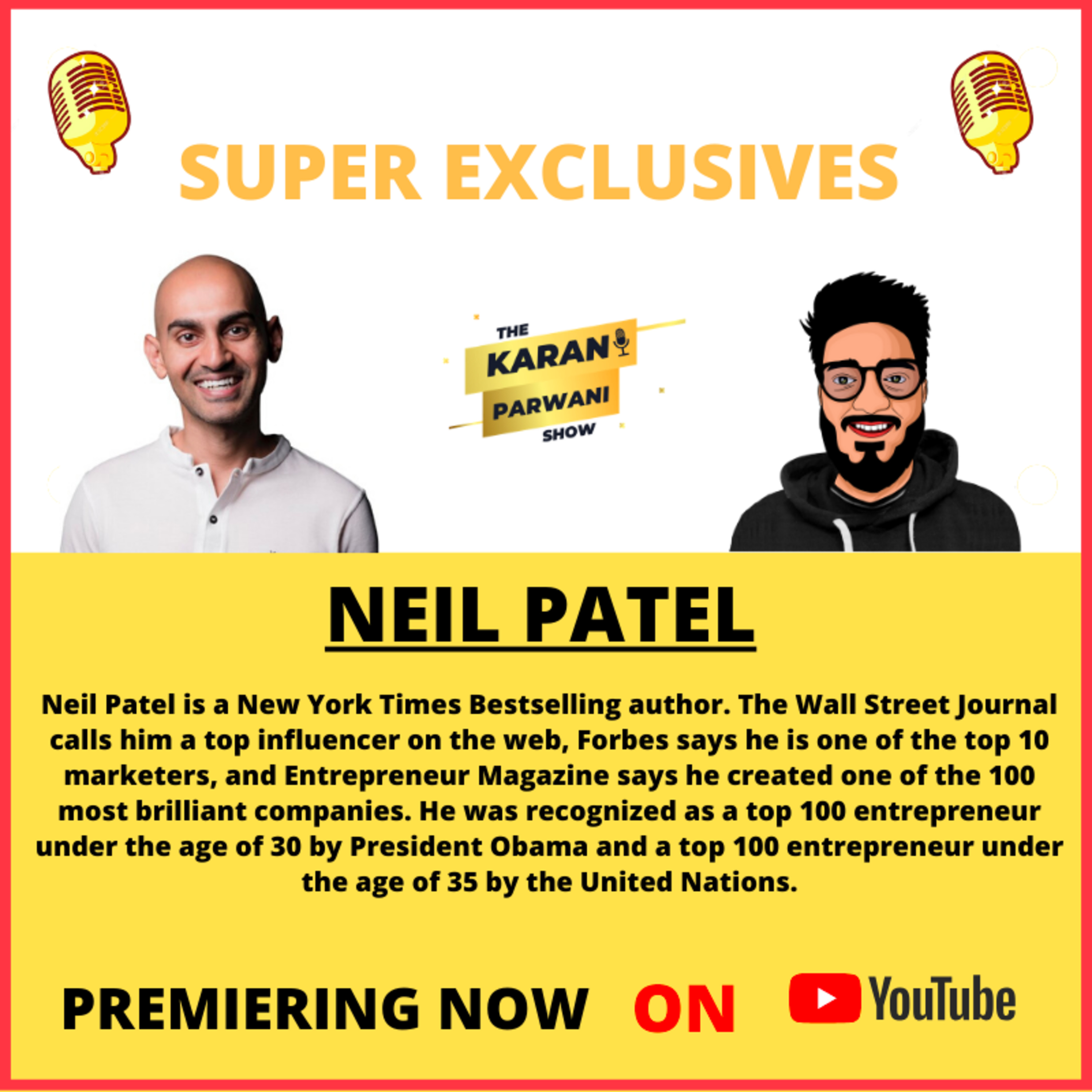 The KaranParwani Show - Entrepreneurship and Marketing Podcast