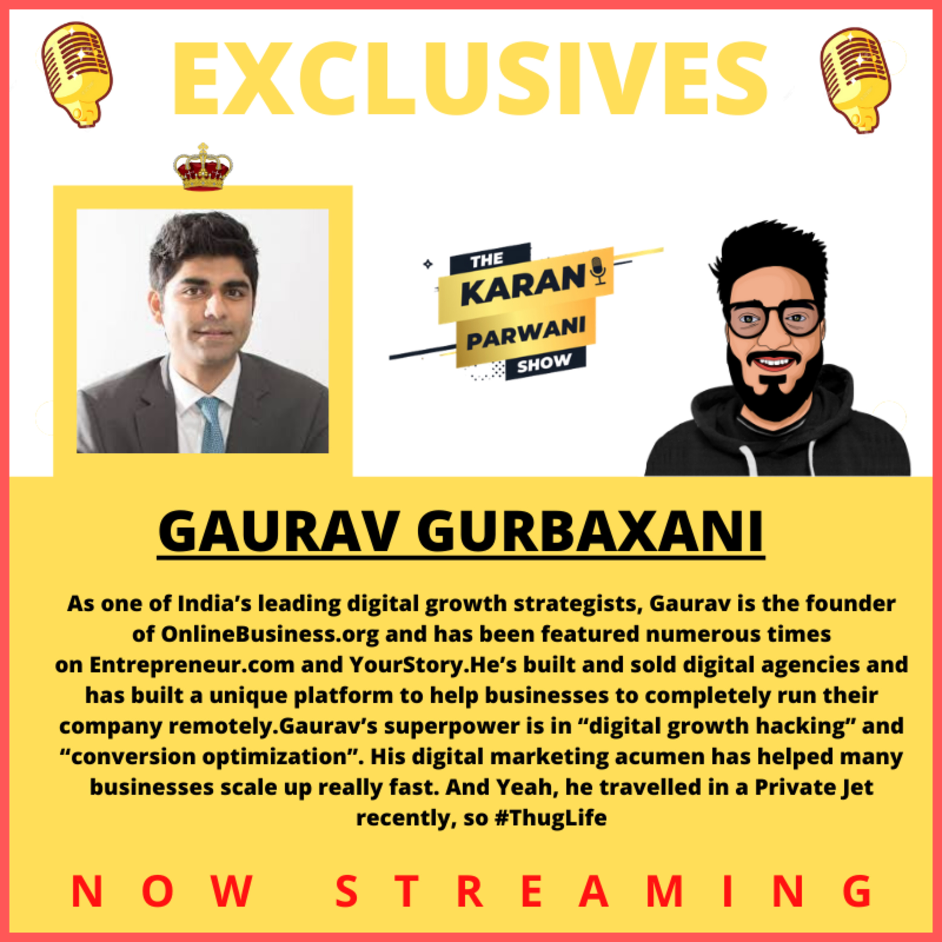 The KaranParwani Show - Entrepreneurship and Marketing Podcast