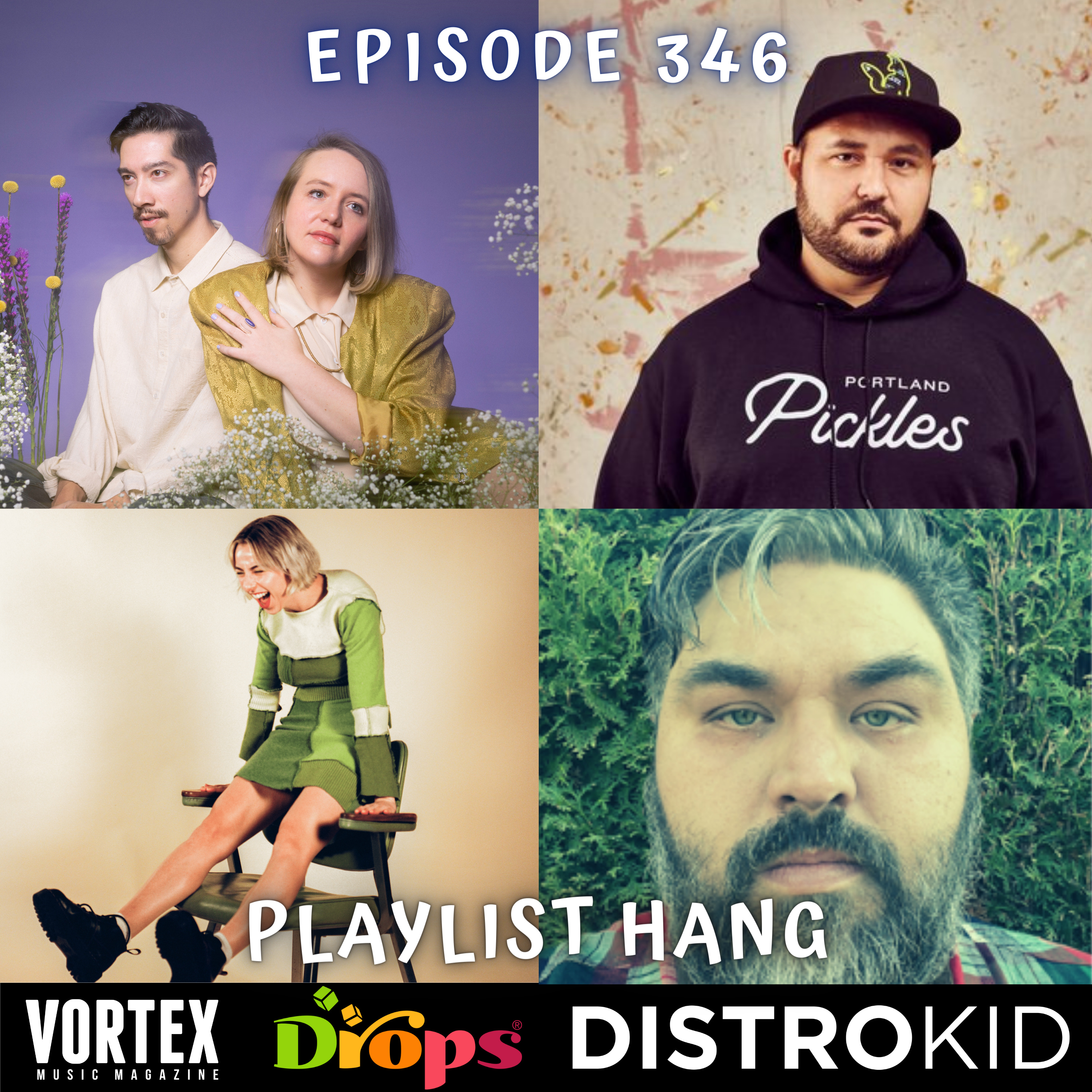Episode 346: Playlist Hang w/ Small Million, Luvjonez, Chipped Nail Polish, & goodgrief episode artwork