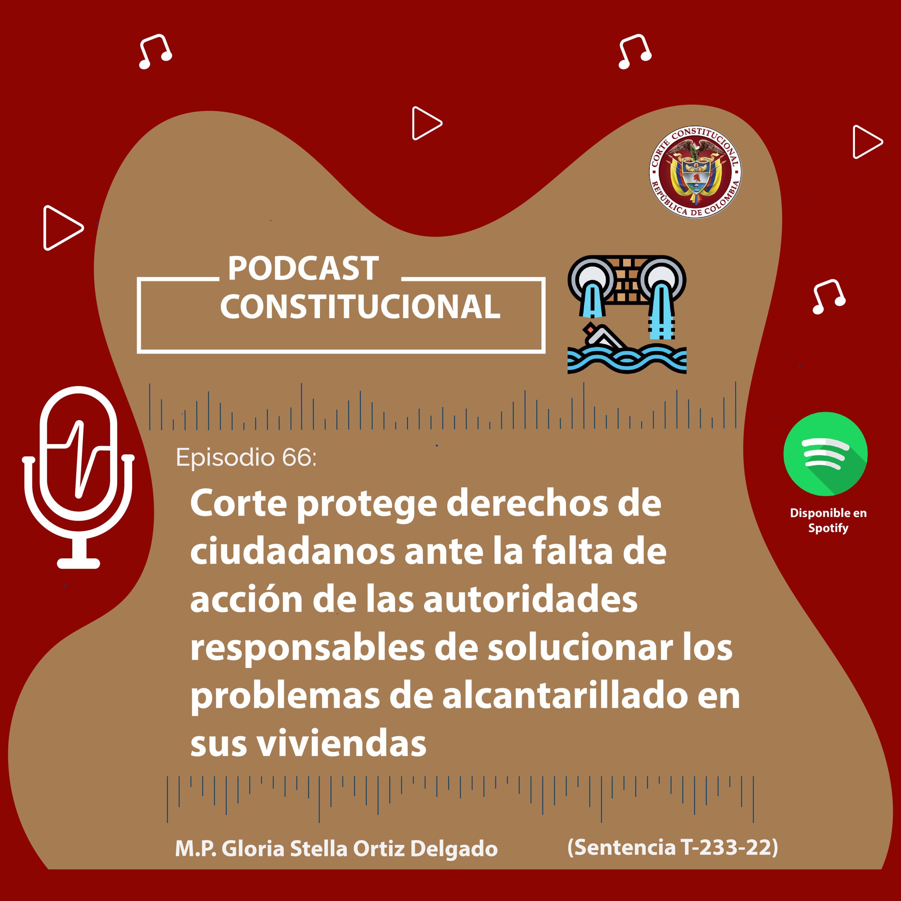 Capítulo No. 66. Corte protege derechos de ciudadanos ante la falta de acción de las autoridades responsables de solucionar los problemas de alcantarillado en sus viviendas episode artwork