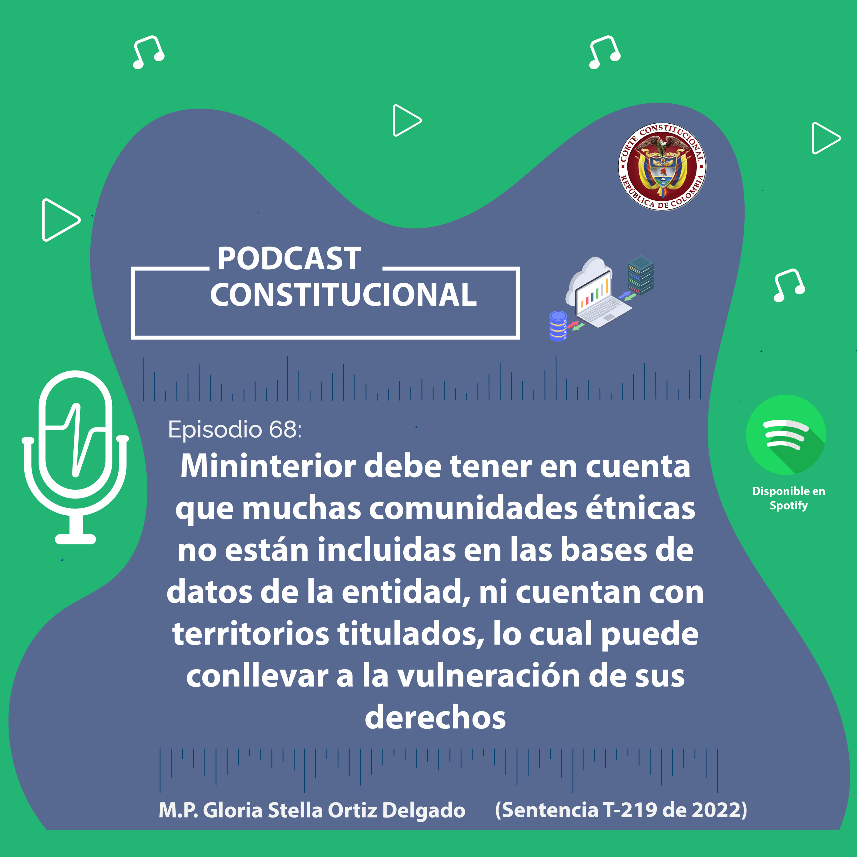 Capítulo No.68. Mininterior debe tener en cuenta que muchas comunidades étnicas no están incluidas en las bases de datos de la entidad, ni cuentan con territorios titulados episode artwork