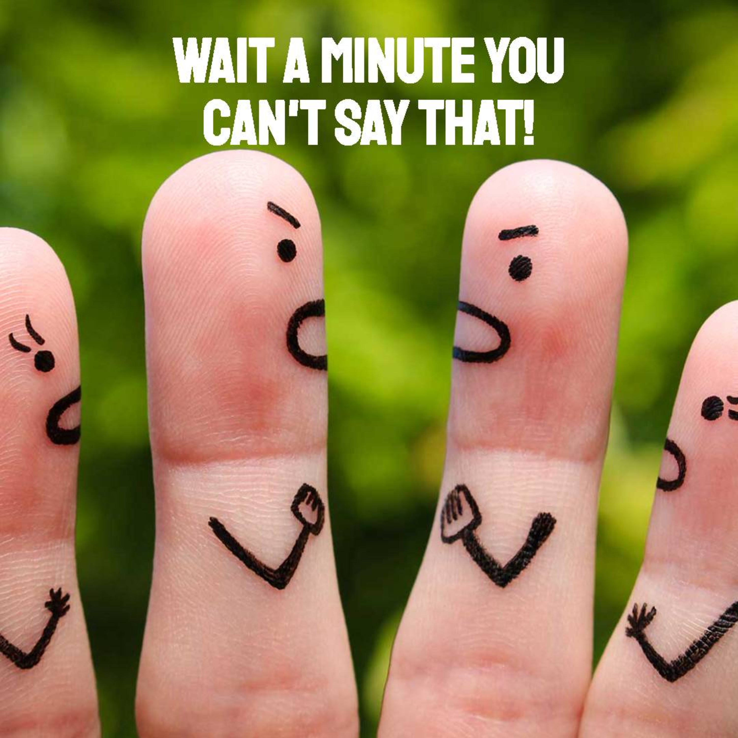 cover of episode 124 - Wait a Minute. You Can't Say That!