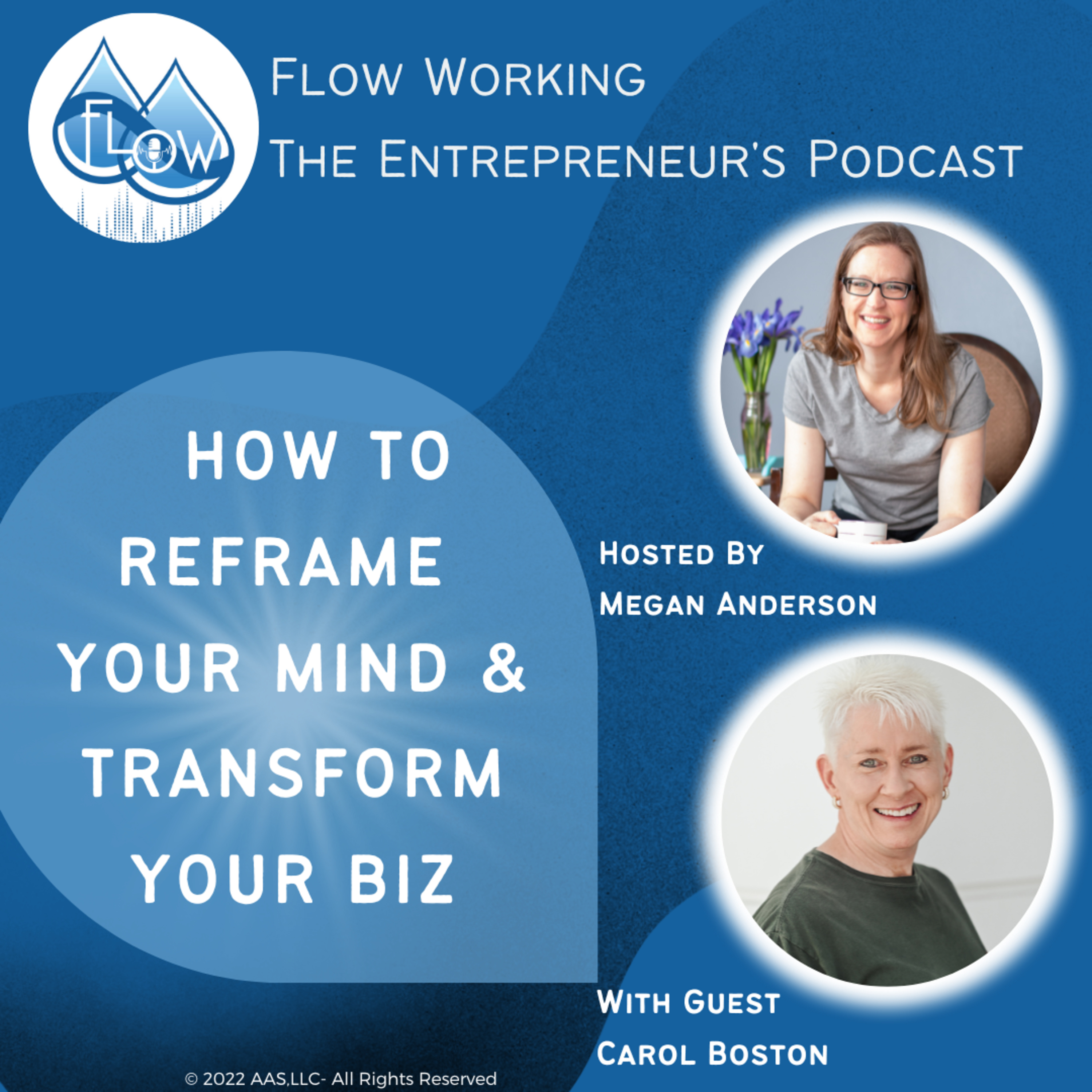 How to Reframe Your Mind & Transform Your Biz- with Carol Boston episode artwork