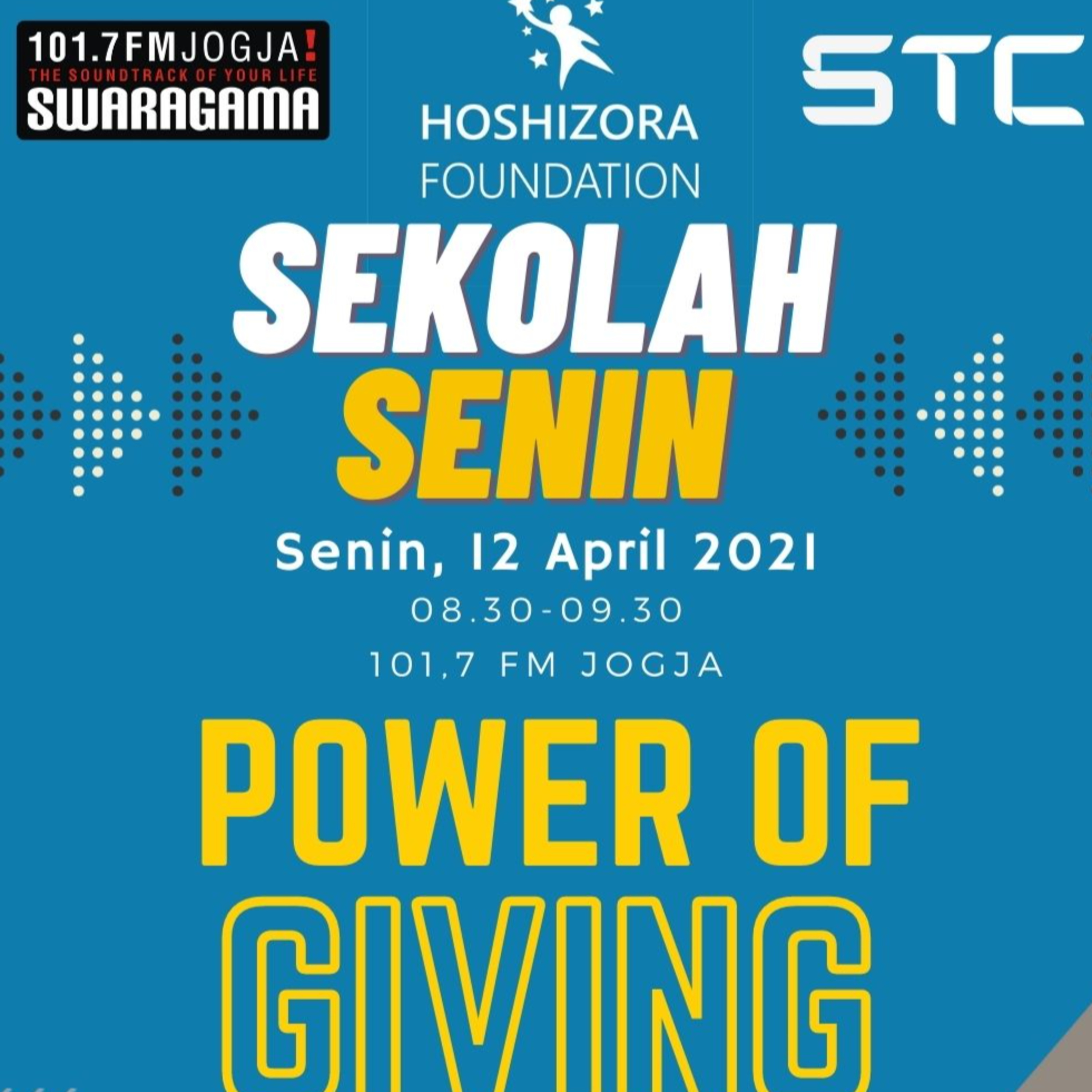 Power of Giving - Sekolah Senin 12 April 2021