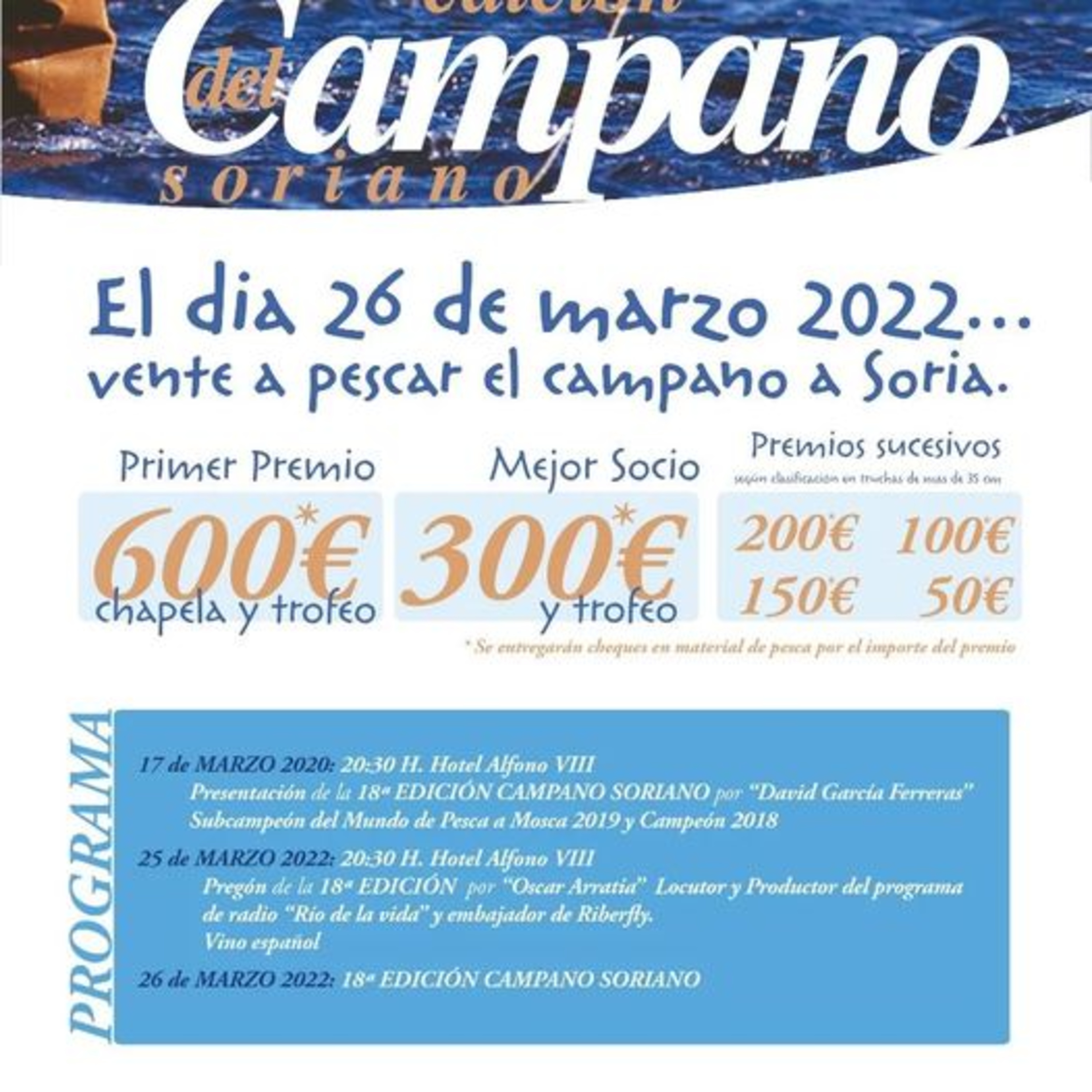 RÍO DE LA VIDA – El Podcast de Pesca en Radio · Agua Dulce y Mar · Carpfishing, Mosca y Spinning