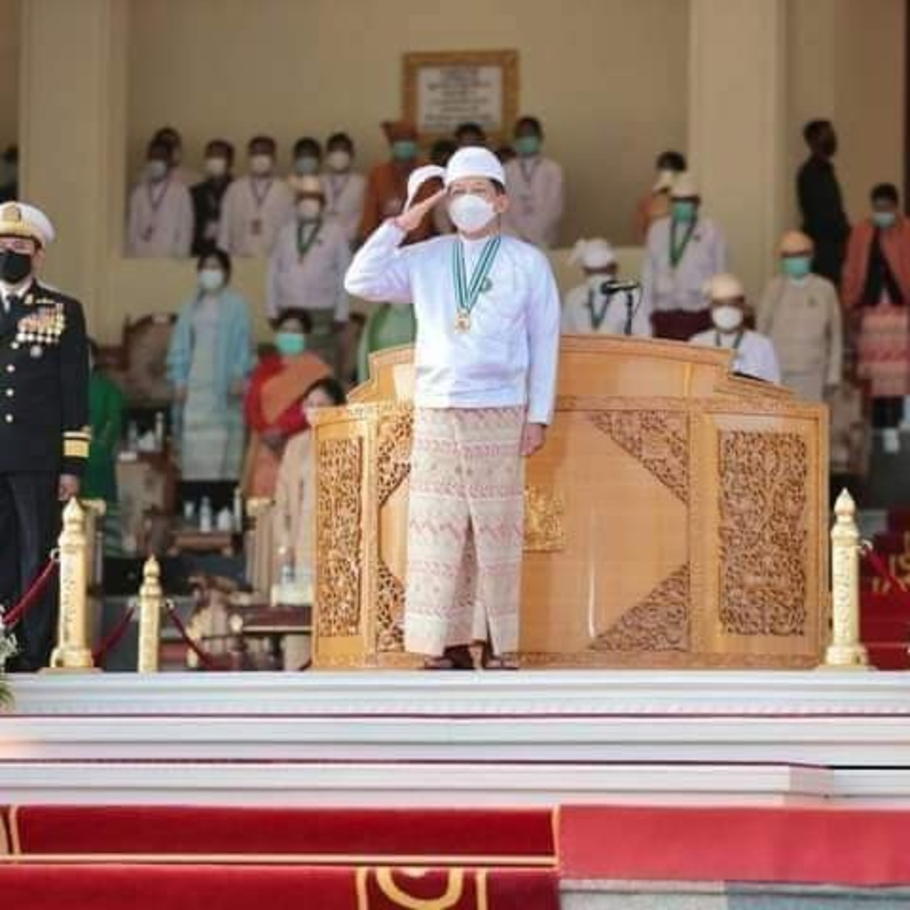 ပြည်ထောင်စုသမ္မတမြန်မာနိုင်ငံတော် နိုင်ငံတော်စီမံအုပ်ချုပ်ရေးကောင်စီဥက္ကဋ္ဌ နိုင်ငံတော်ဝန်ကြီးချုပ်  episode artwork
