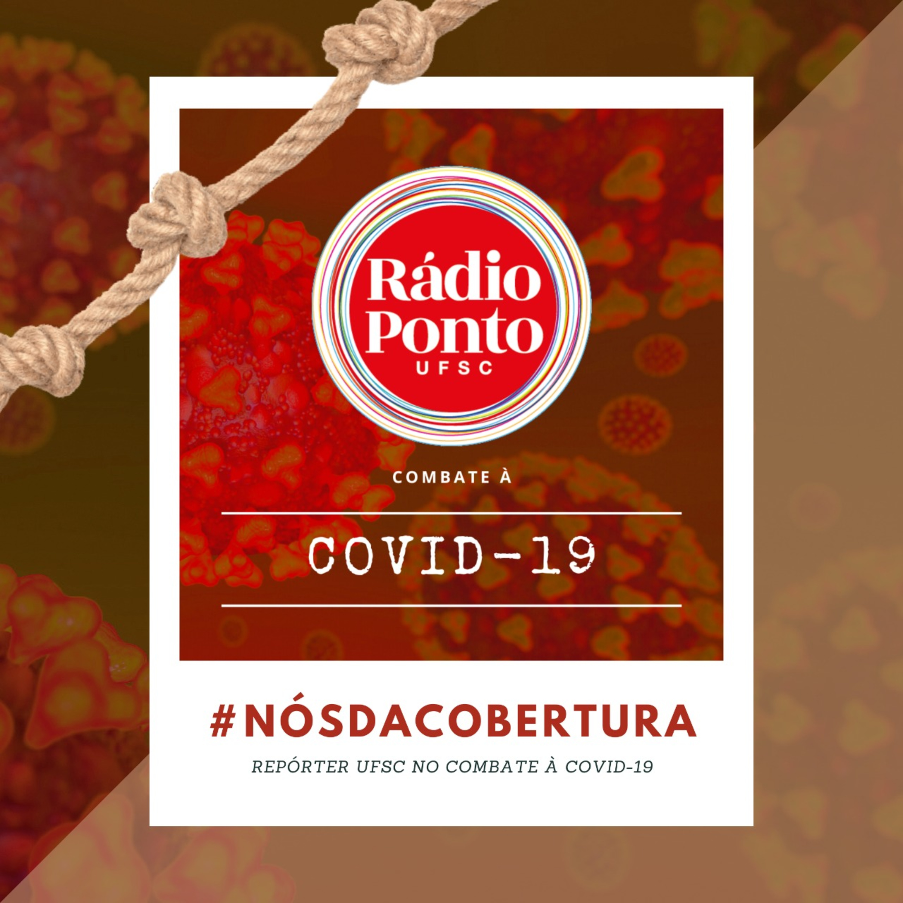 #NósdaCobertura - Repórter UFSC no combate à COVID-19 - Gustavo Cordova episode artwork