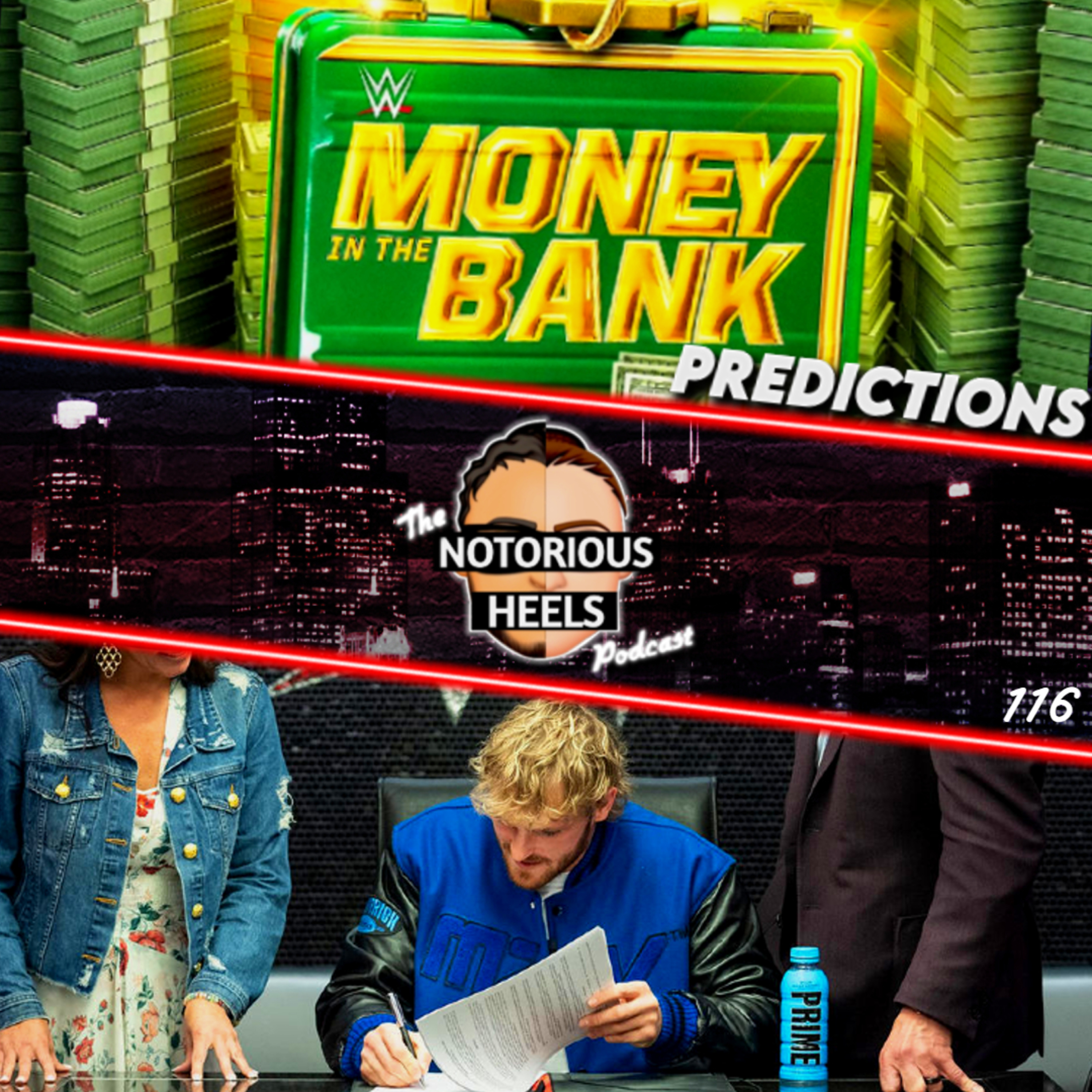 WWE Signs Logan Paul! Santana Injured! WWE MITB Predictions | Notorious Heels Podcast 116