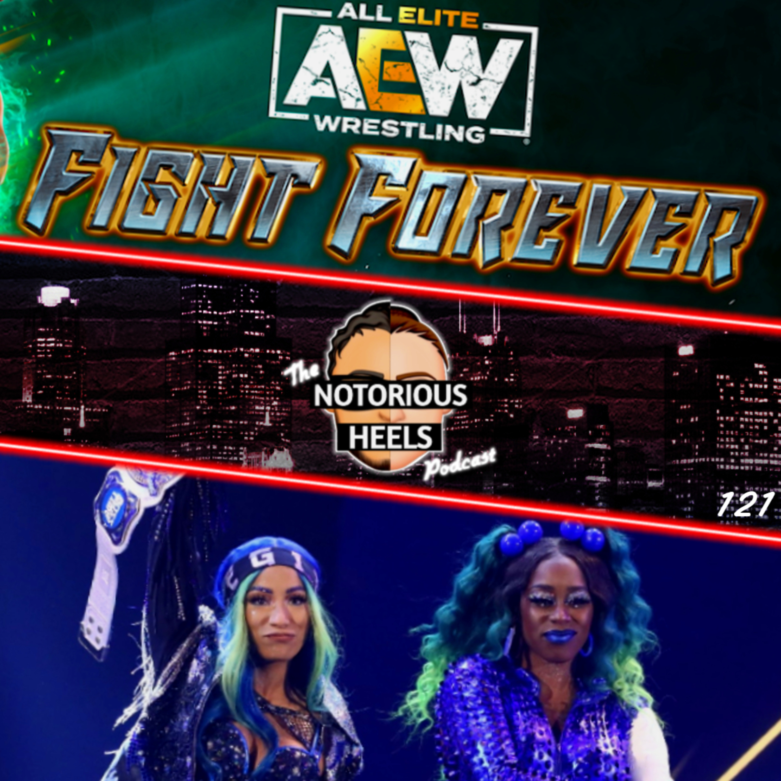 Sasha & Naomi Coming Back to WWE! AEW Fight Forever Announcement! | Notorious Heels Podcast 121