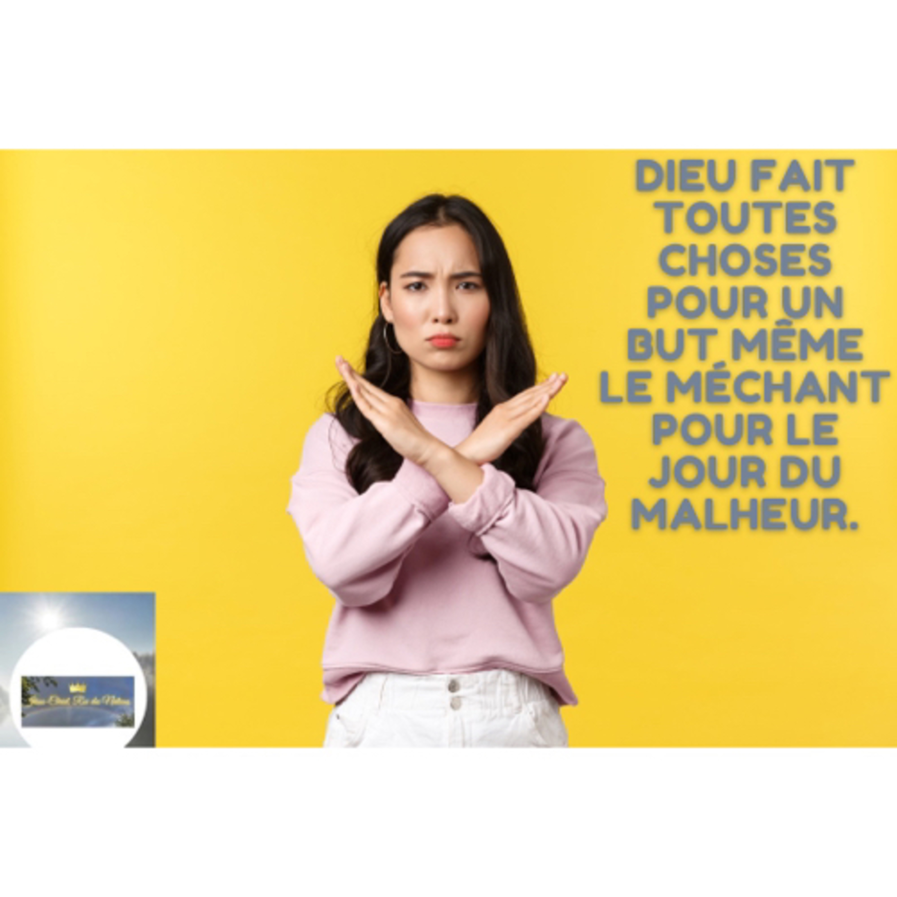 Dieu fait toutes choses pour un but même le méchant pour le jour du malheur. episode artwork