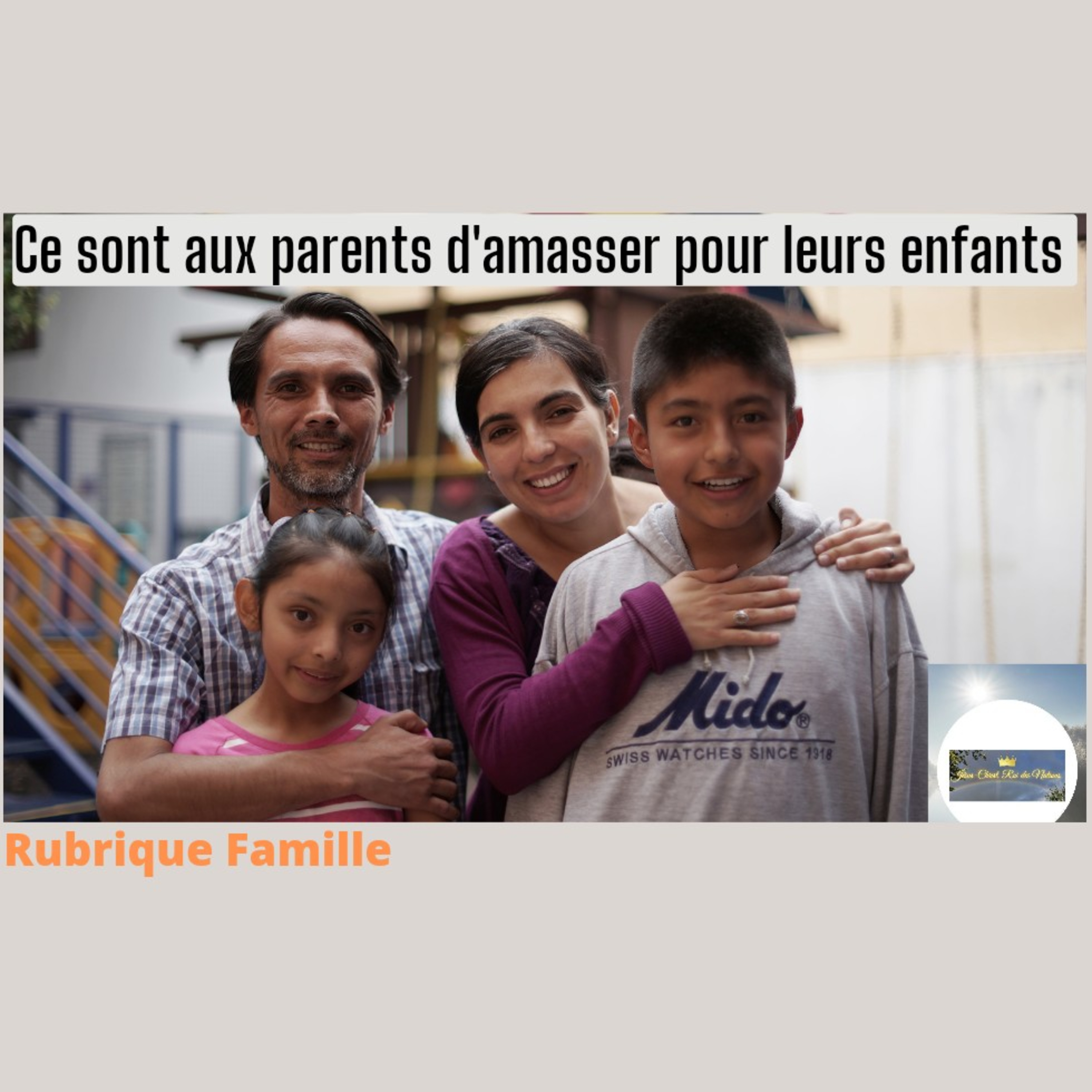 Ce sont aux parents d'amasser pour leurs enfants  episode artwork