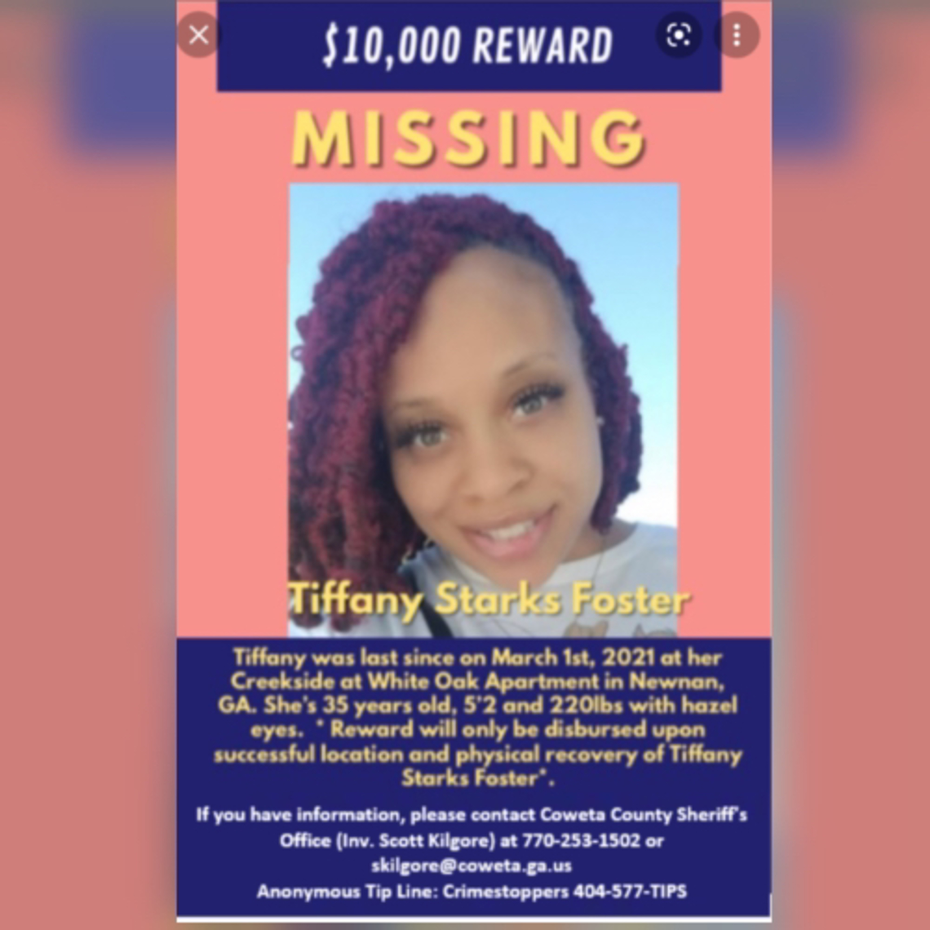 Missing: Tiffany Starks Foster episode artwork