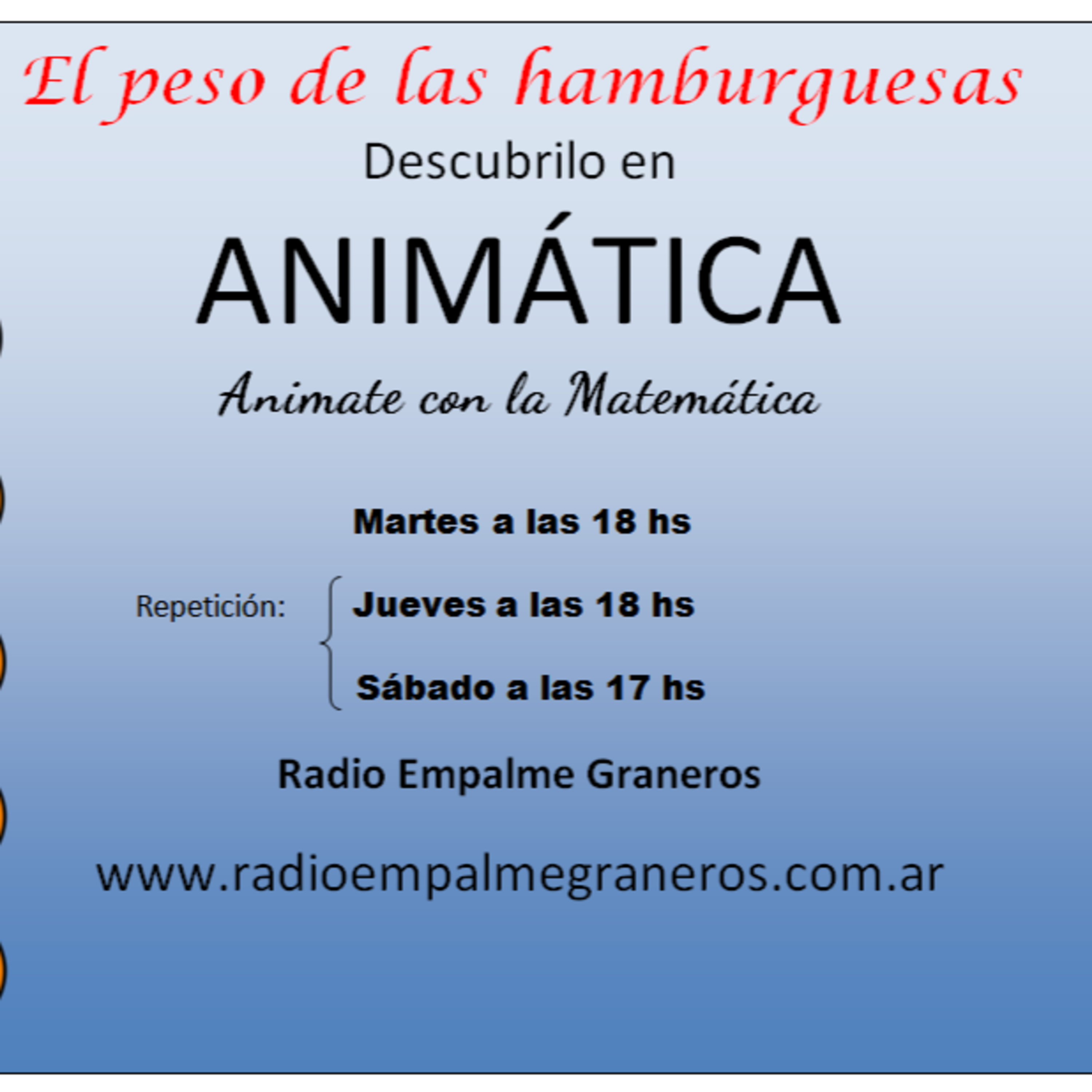ANIMÁTICA: Animate con la matemática
