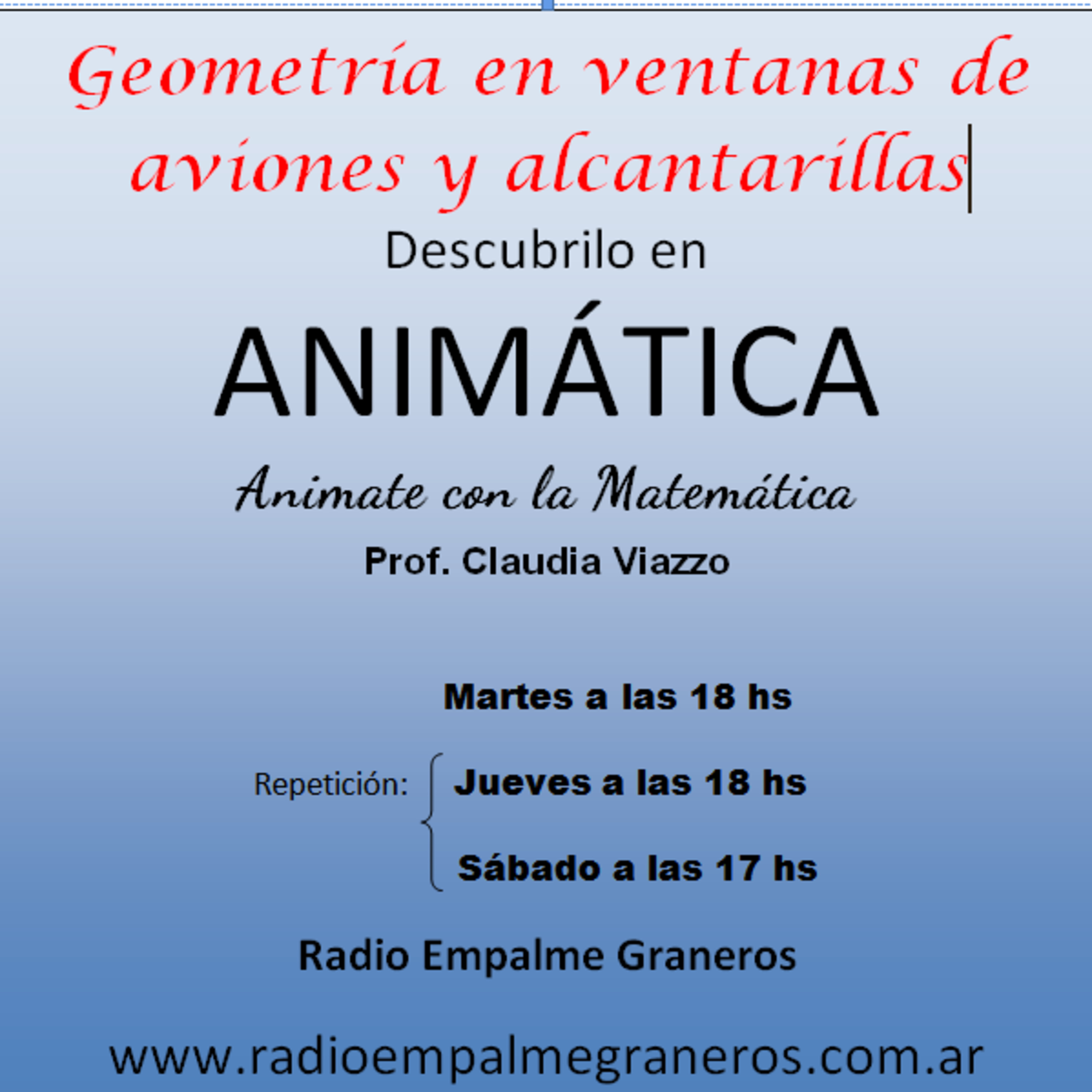 ANIMÁTICA: Animate con la matemática