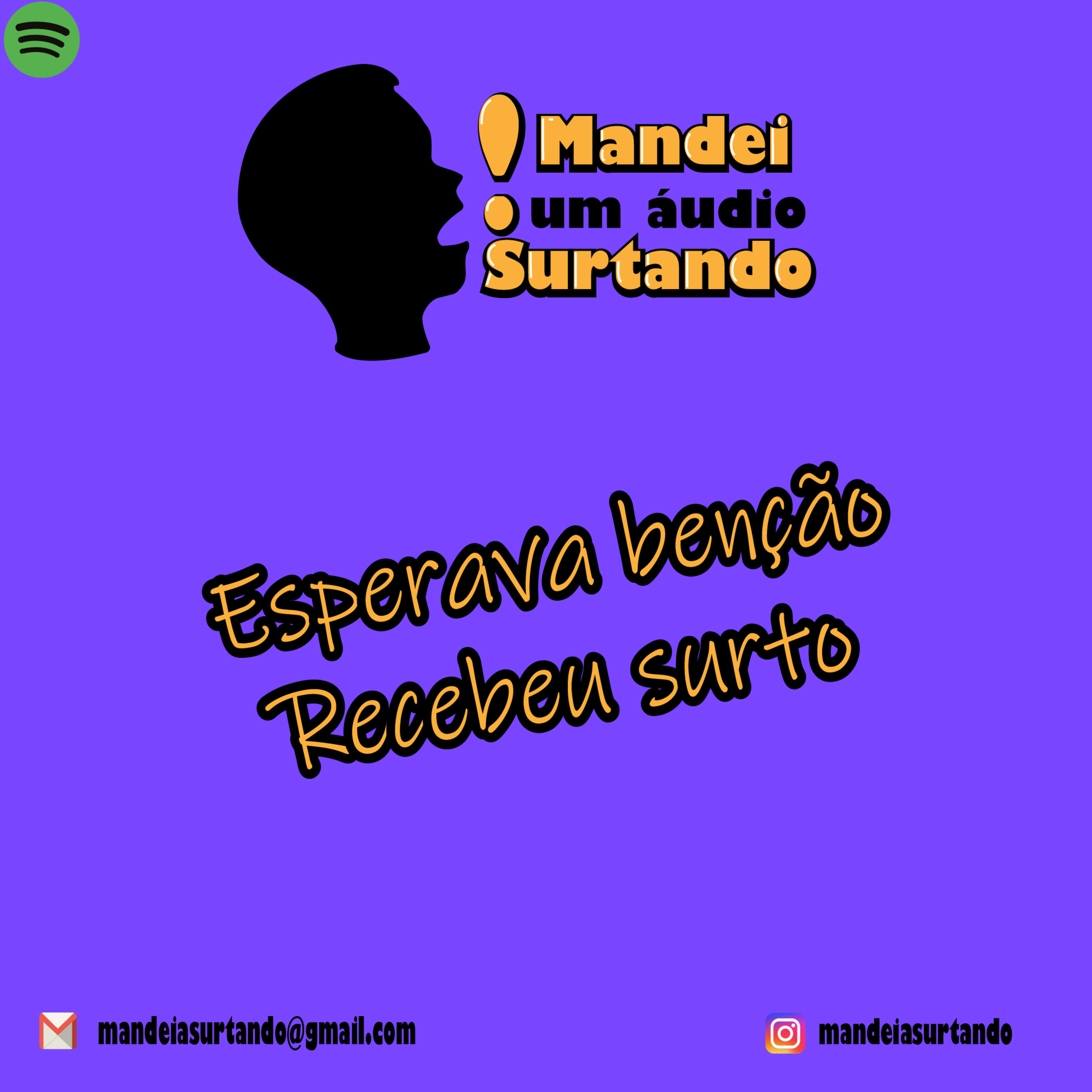 Mandei Um Áudio Surtando