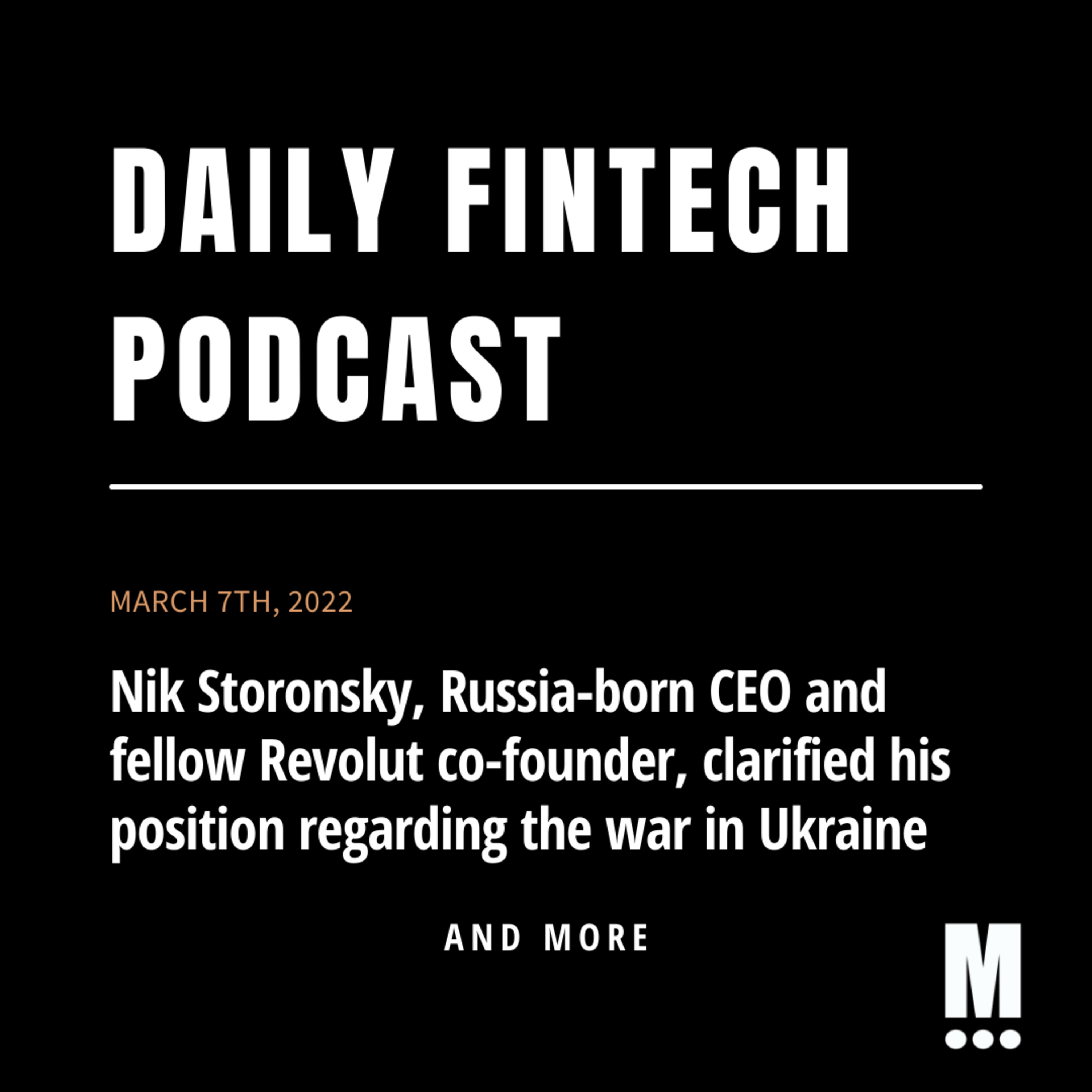Connecting the dots in FinTech... by Marcel van Oost