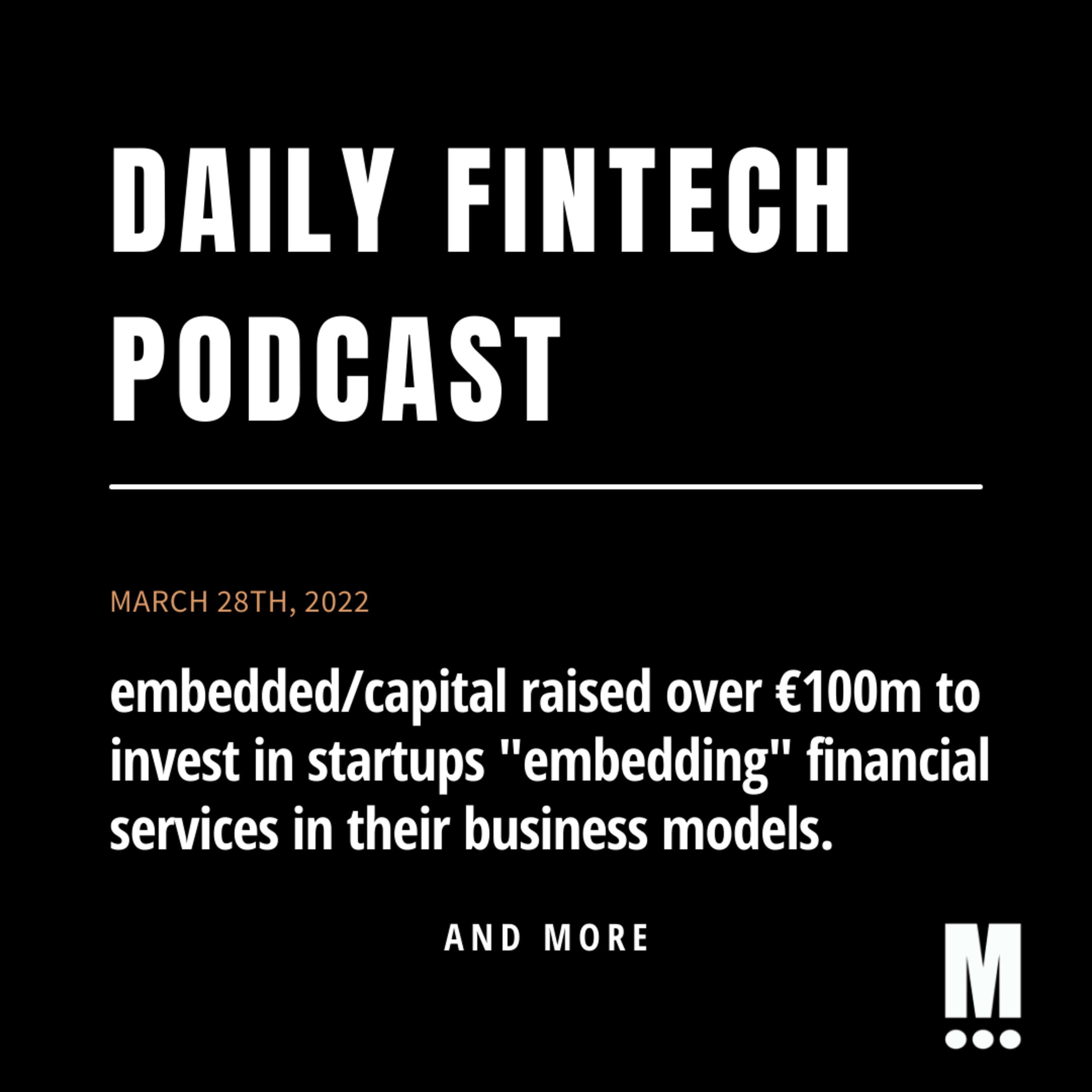 Connecting the dots in FinTech... by Marcel van Oost