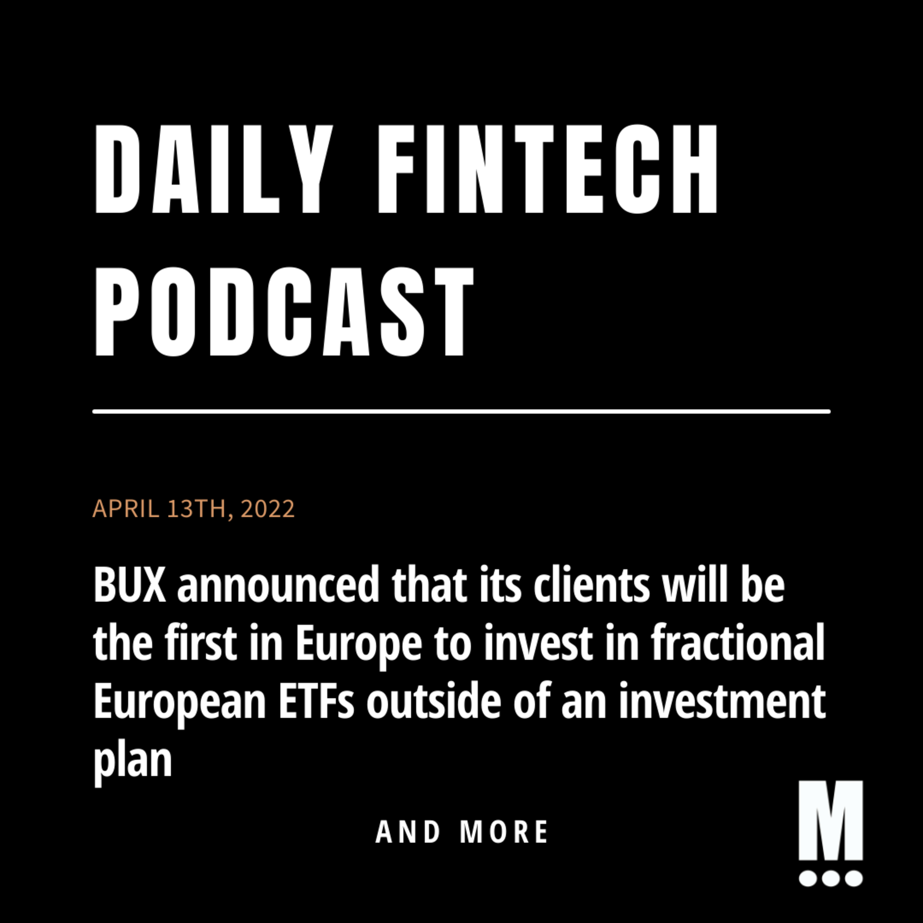 Connecting the dots in FinTech... by Marcel van Oost