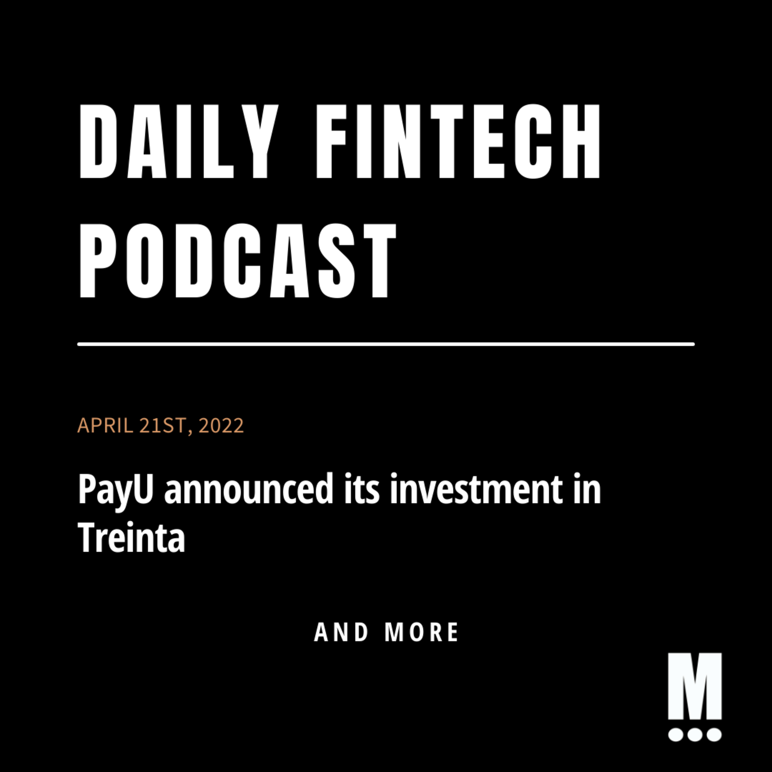 Connecting the dots in FinTech... by Marcel van Oost