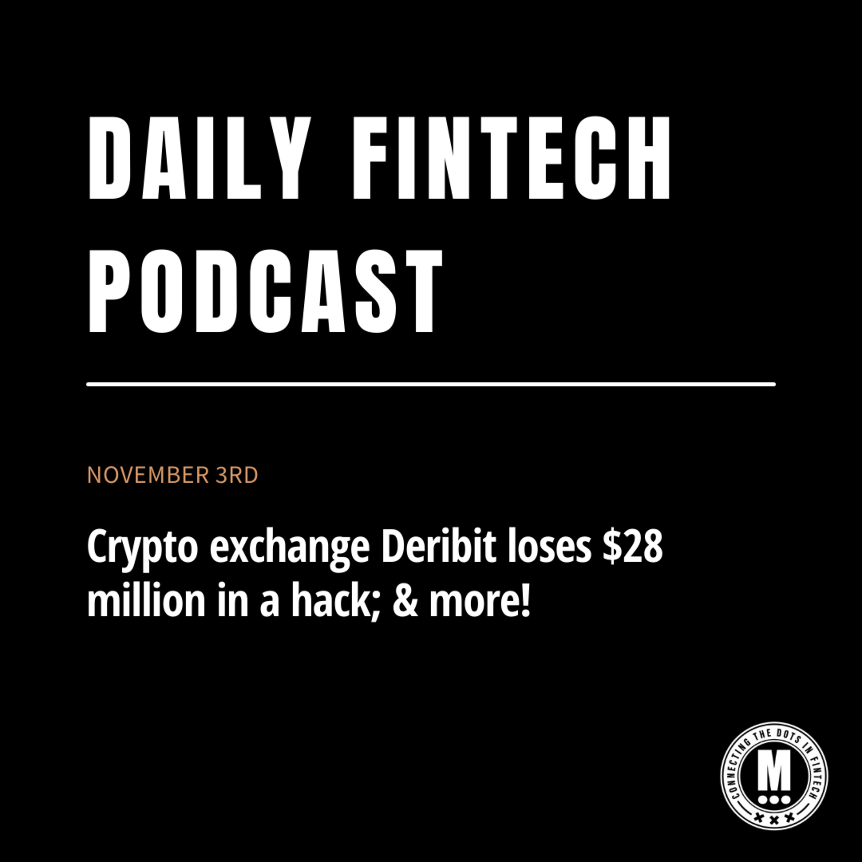 Connecting the dots in FinTech... by Marcel van Oost