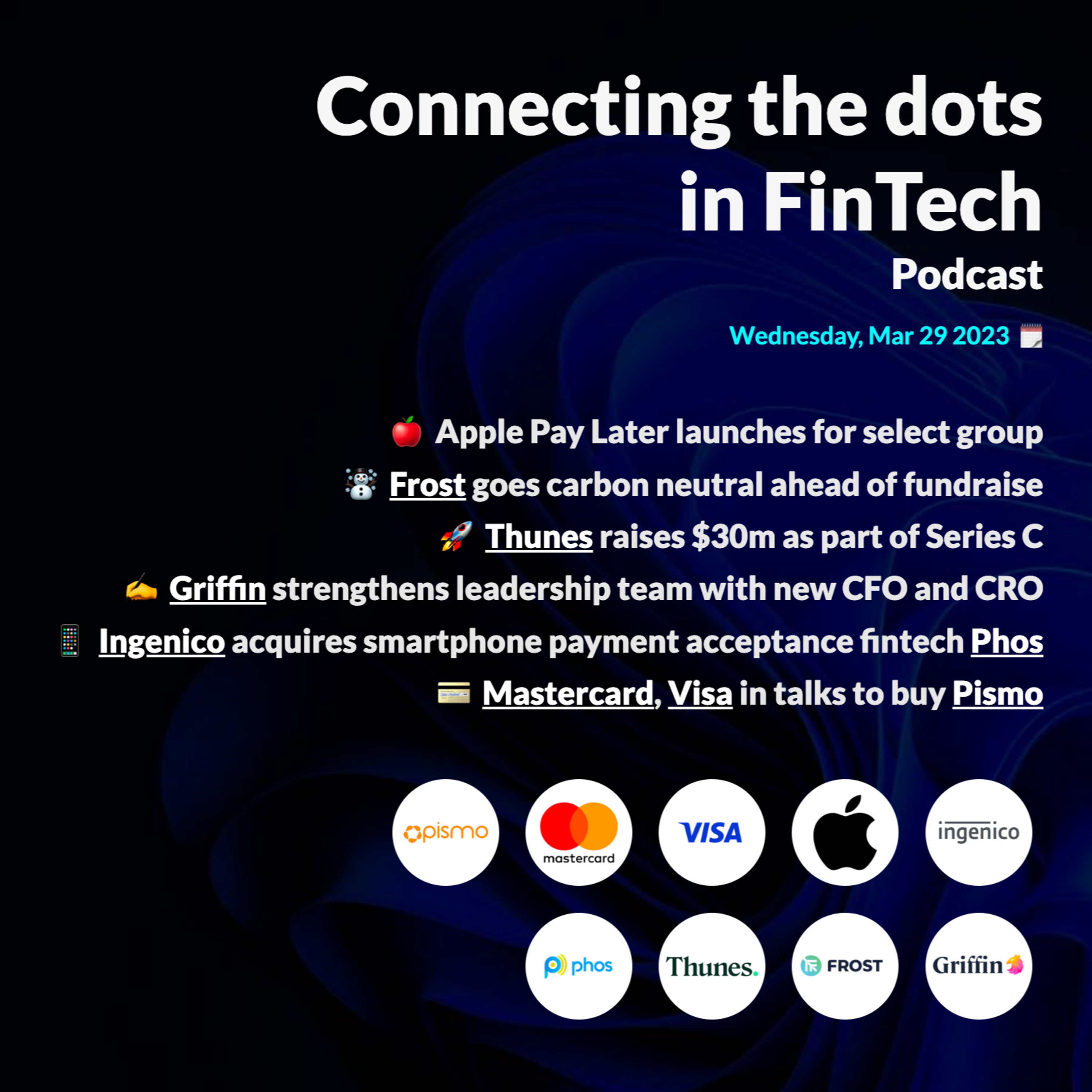 Apple Pay Later launches for select group; Frost goes carbon neutral & more