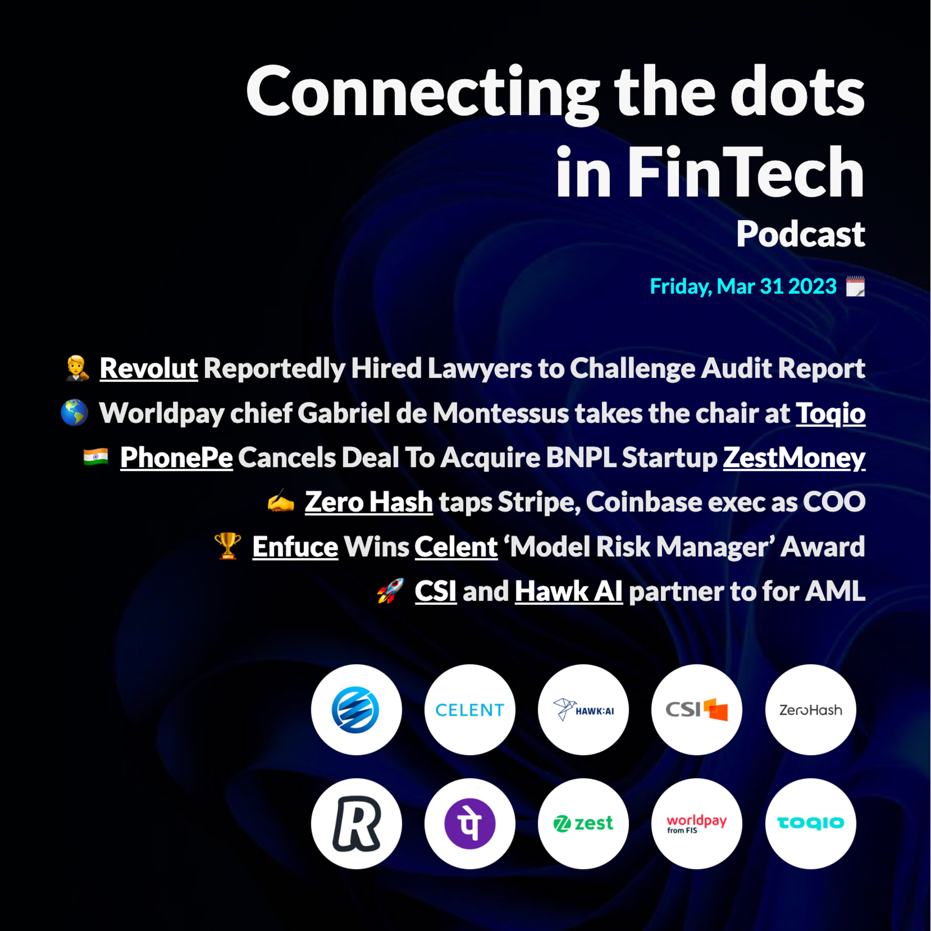 Connecting the dots in FinTech... by Marcel van Oost