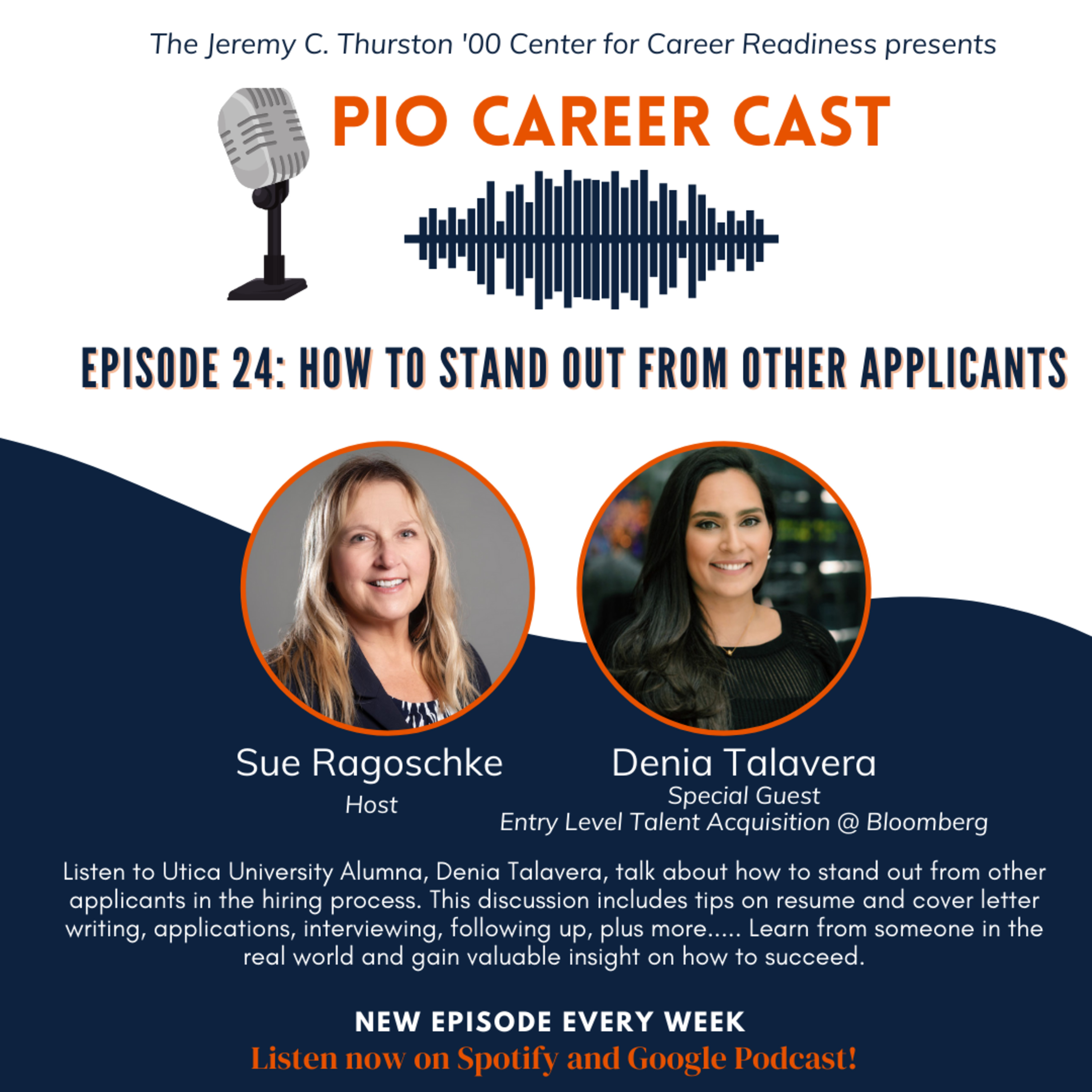 Pio Career Cast at Utica College