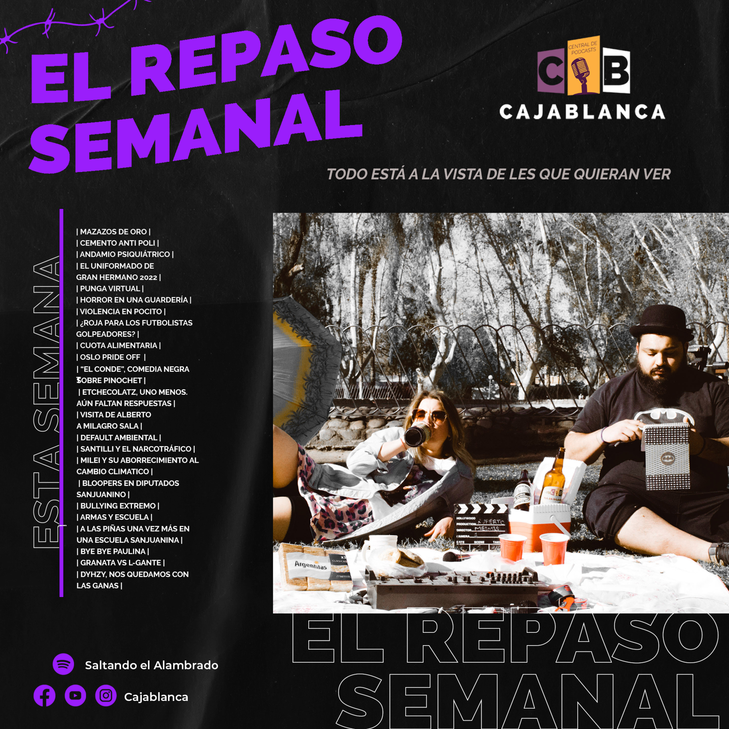 SALTANDO EL ALAMBRADO