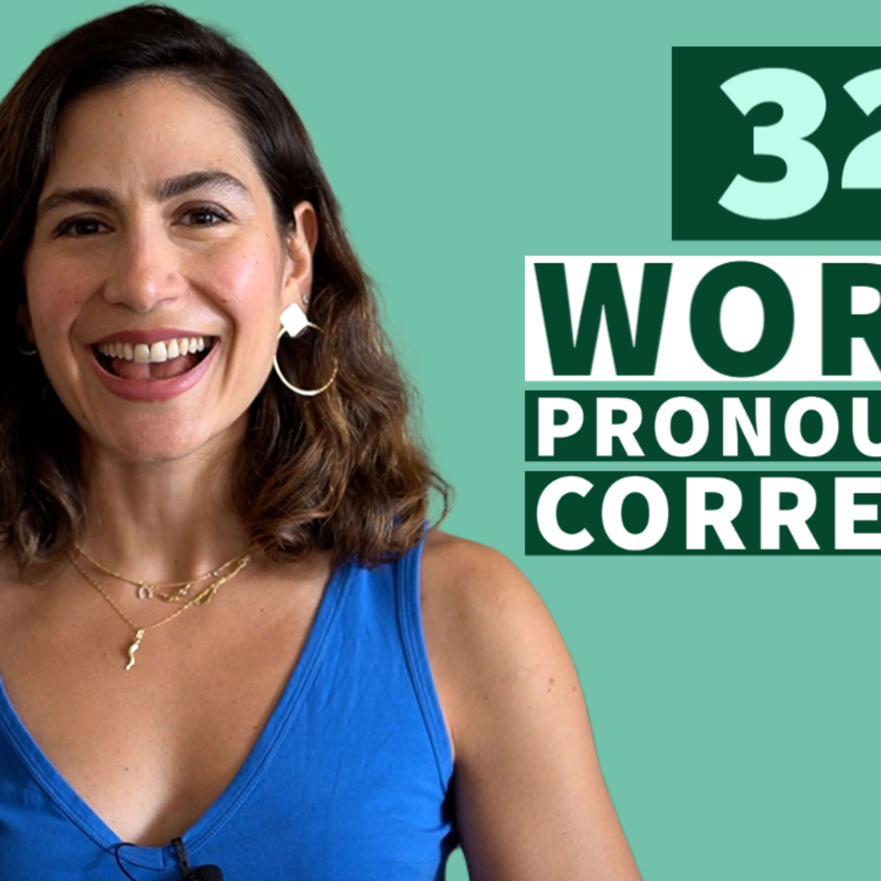 32 Commonly Mispronounced English Words - Connected Speech and Pronunciation - Advanced English