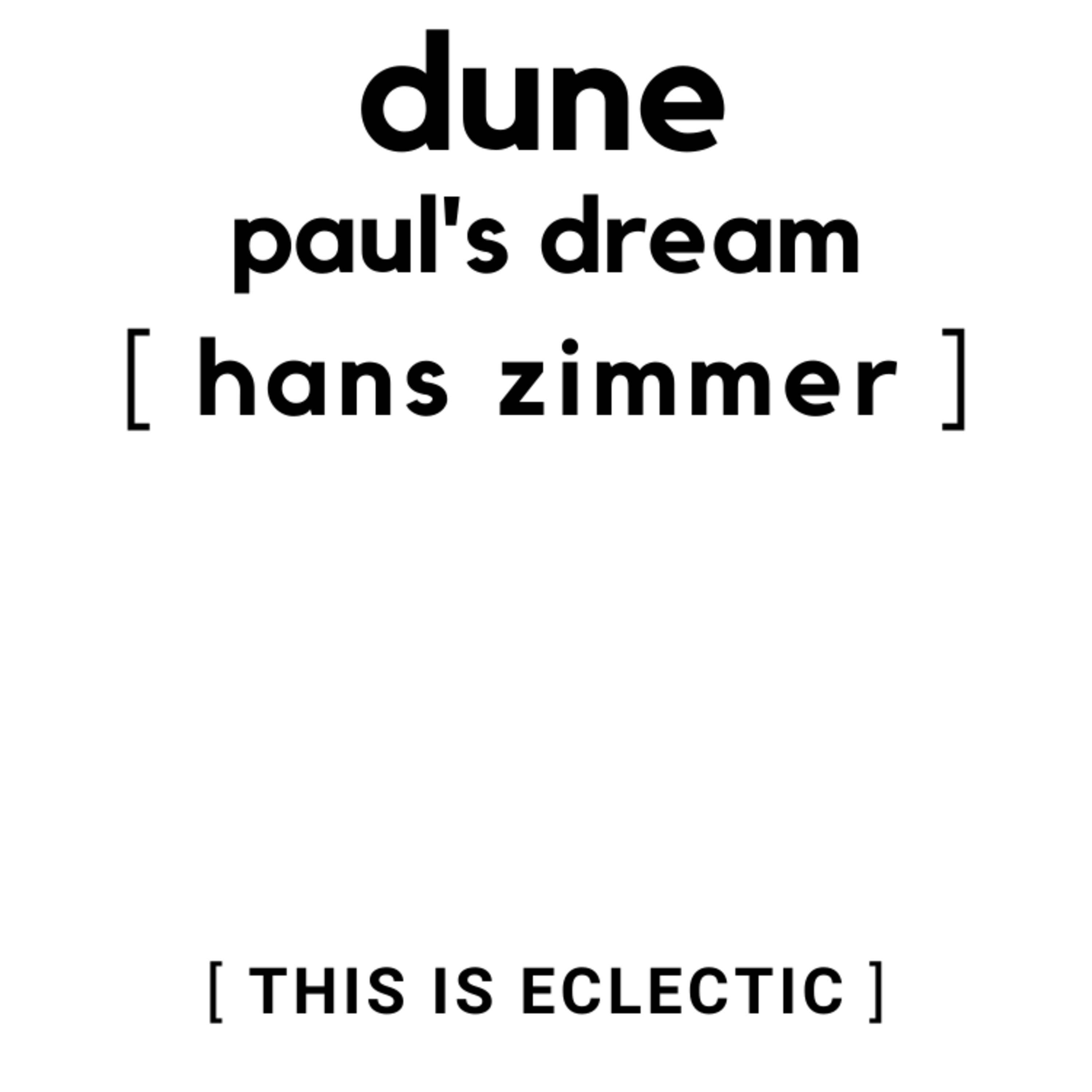 THIS IS ECLECTIC