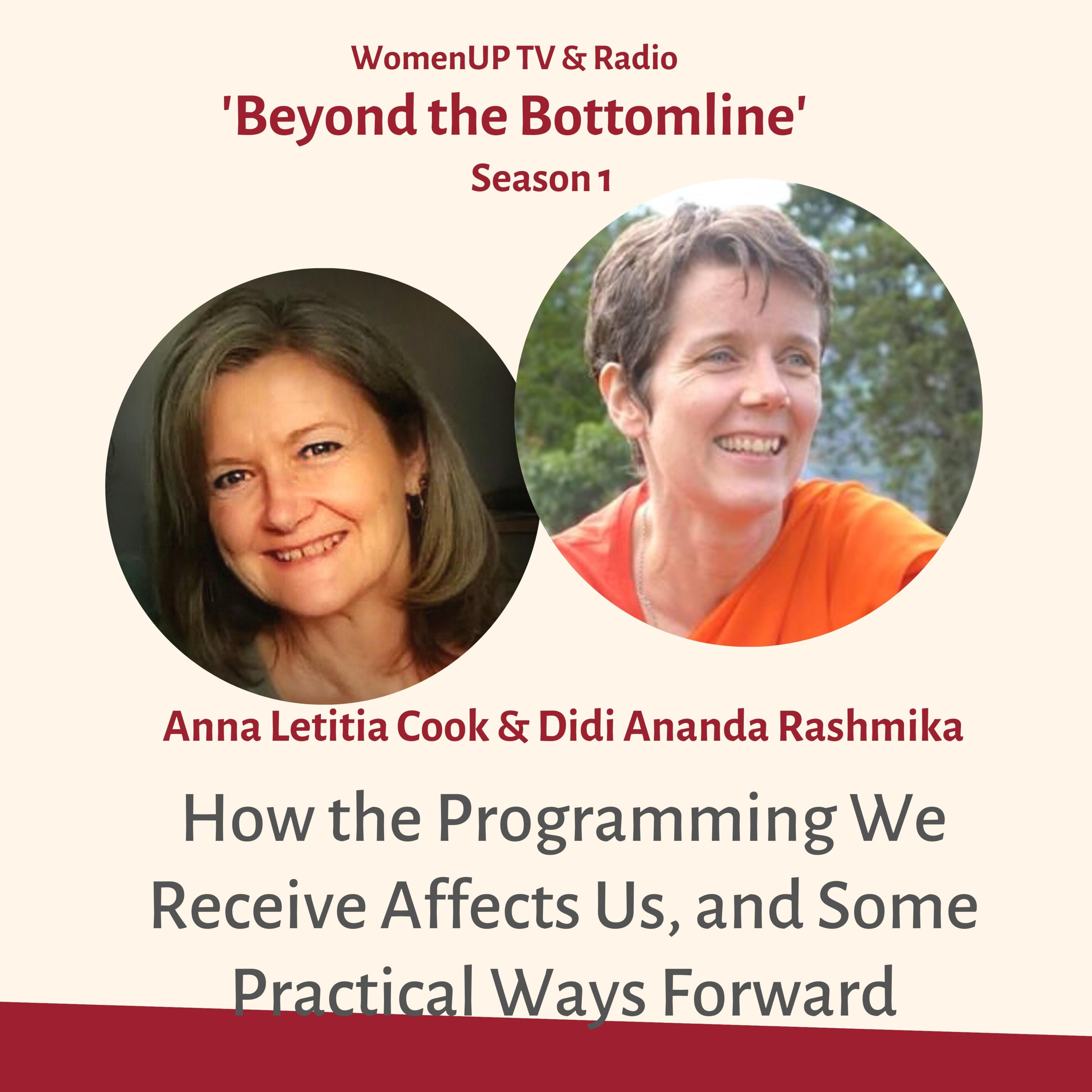 Beyond the Bottomline: How the programming we receive affects us, and some prctical ways forward episode artwork