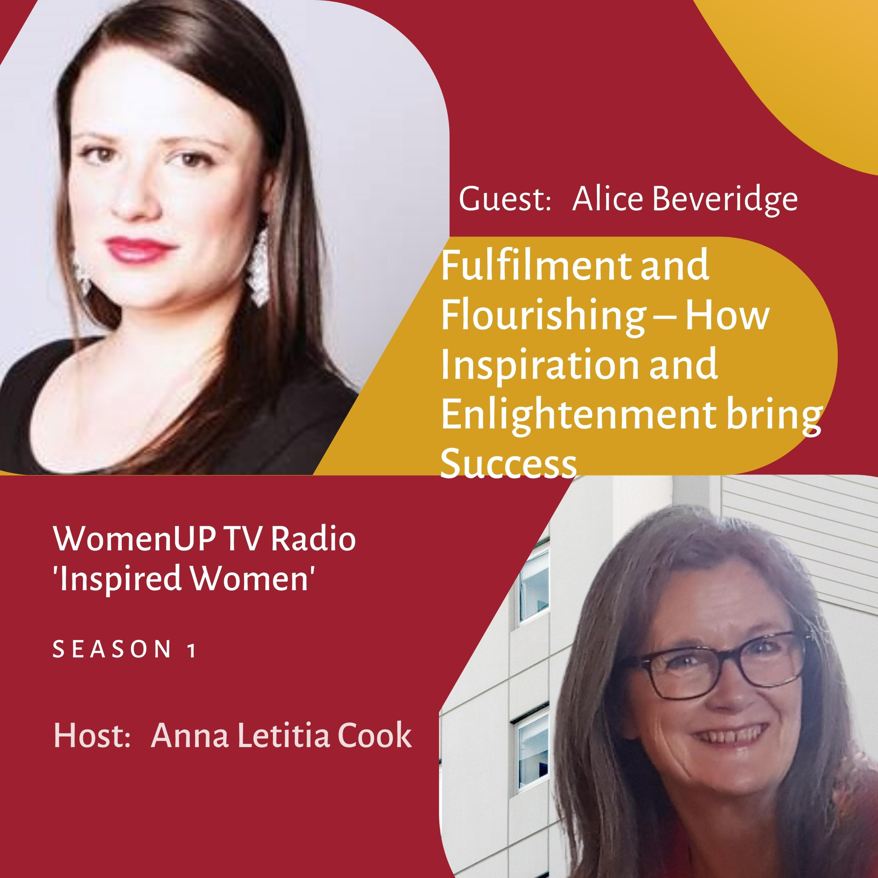 Alice Beveridge – Fulfilment and Flourishing – How Inspiration and Enlightenment bring Success episode artwork