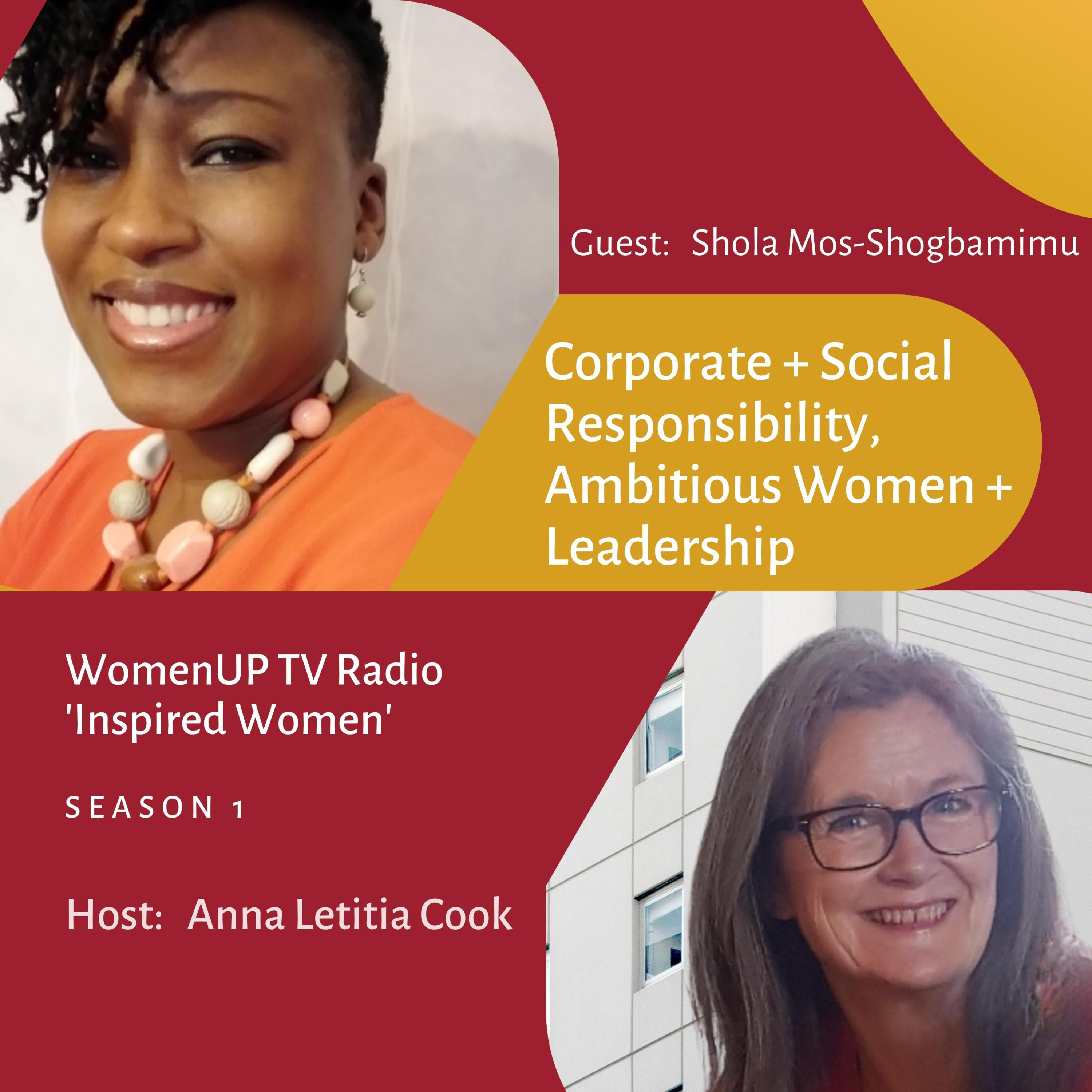 Shola Mos-Shogbamimu – Corporate + Social Responsibility, Ambitious Women + Leadership episode artwork