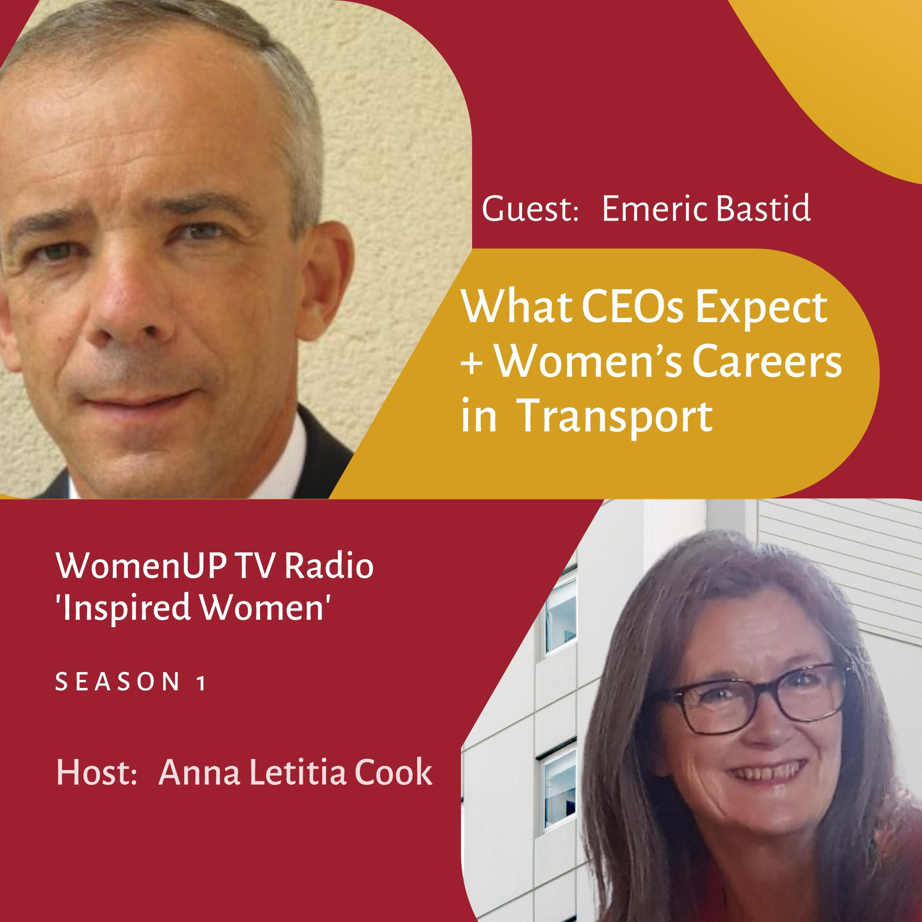 Emeric Bastid – What CEOs Expect + Women’s Careers in the Transport Industry episode artwork