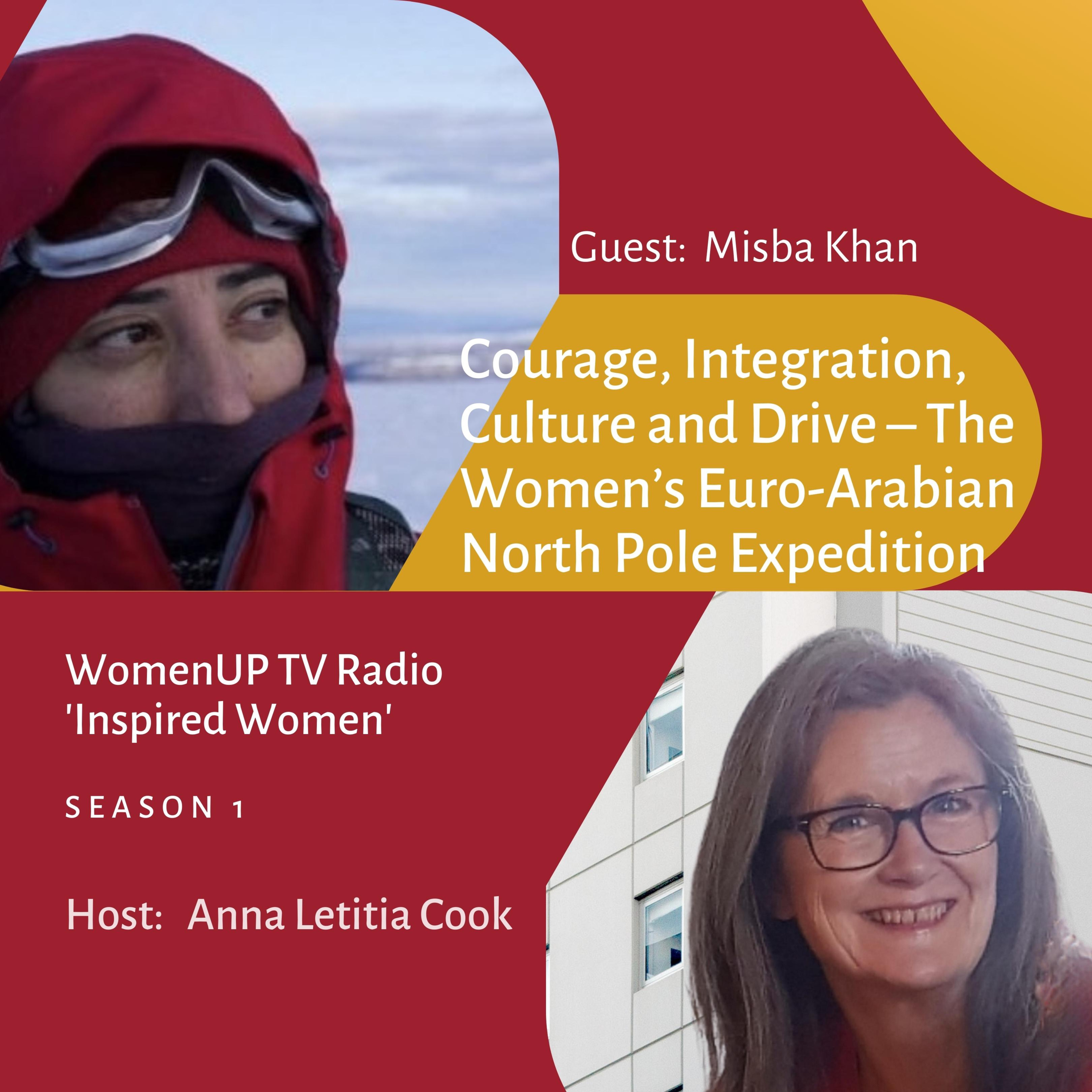 Misba Khan – Courage, Integration, Culture and Drive – The Women’s Euro-Arabian North Pole Expedition episode artwork