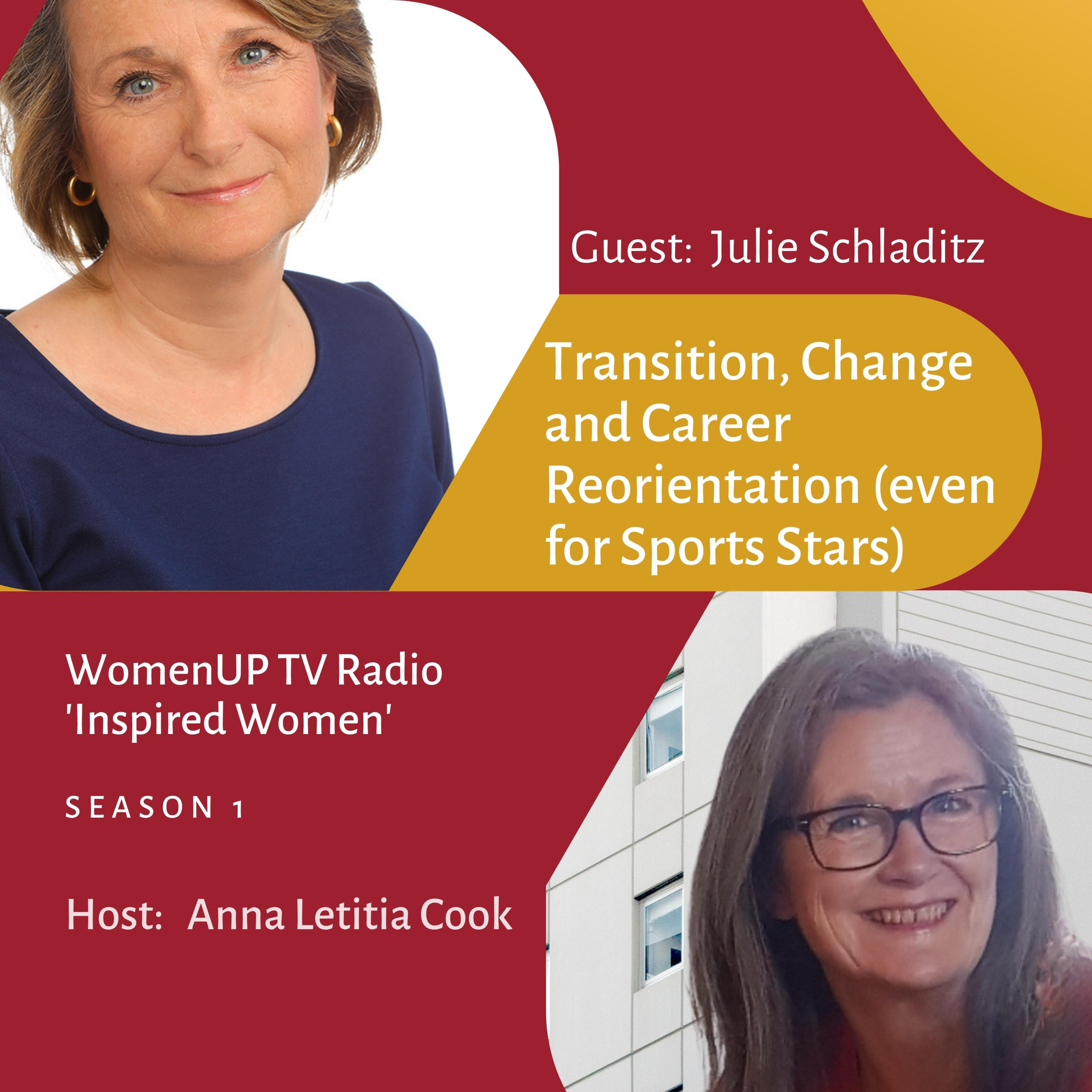 Julie Schladitz – Transition, Change and Career Reorientation (even for Sports Stars) episode artwork