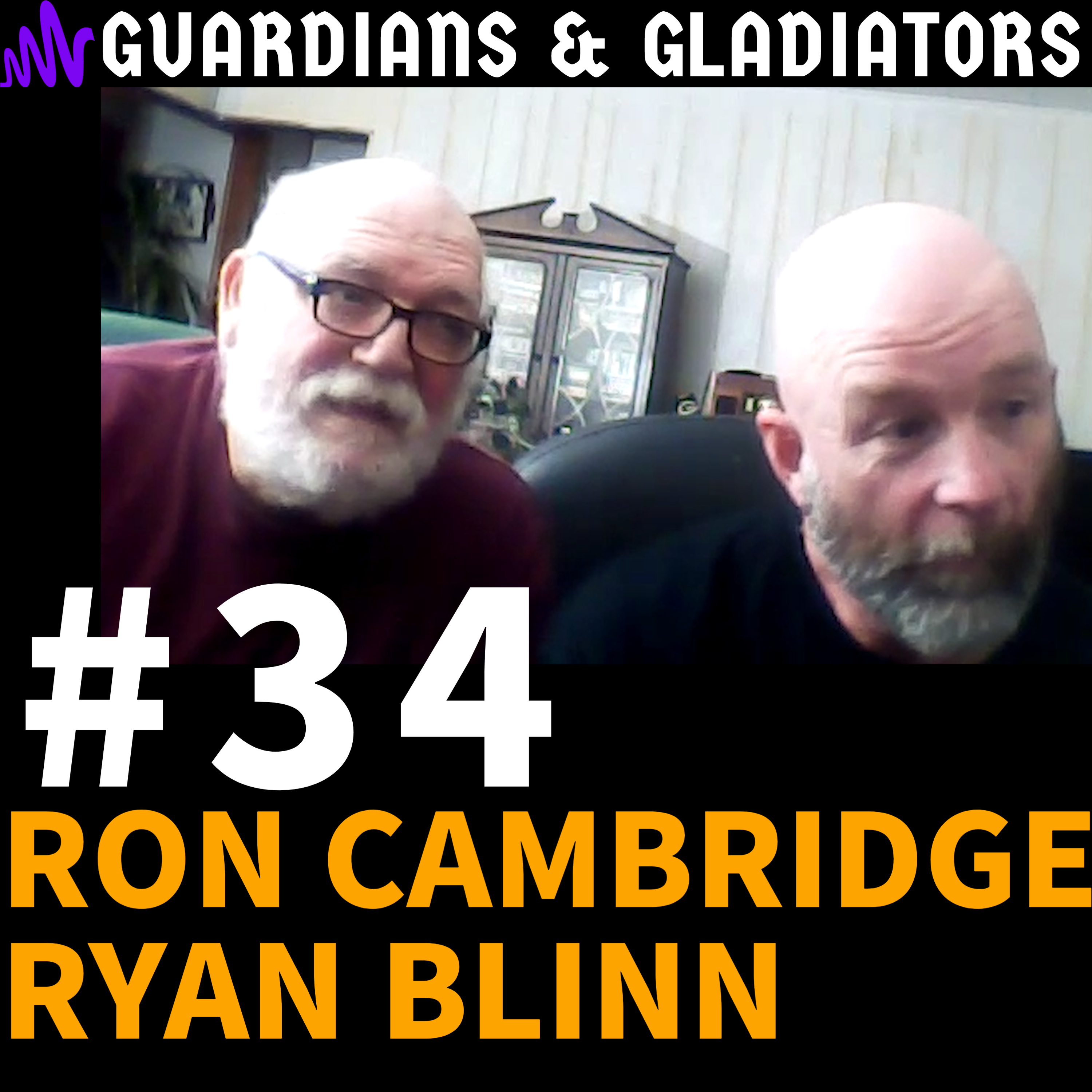 The Thirty-fourth One! - Peterborough Floor Hockey Coach Ron Cambridge and Player Ryan Blinn episode artwork