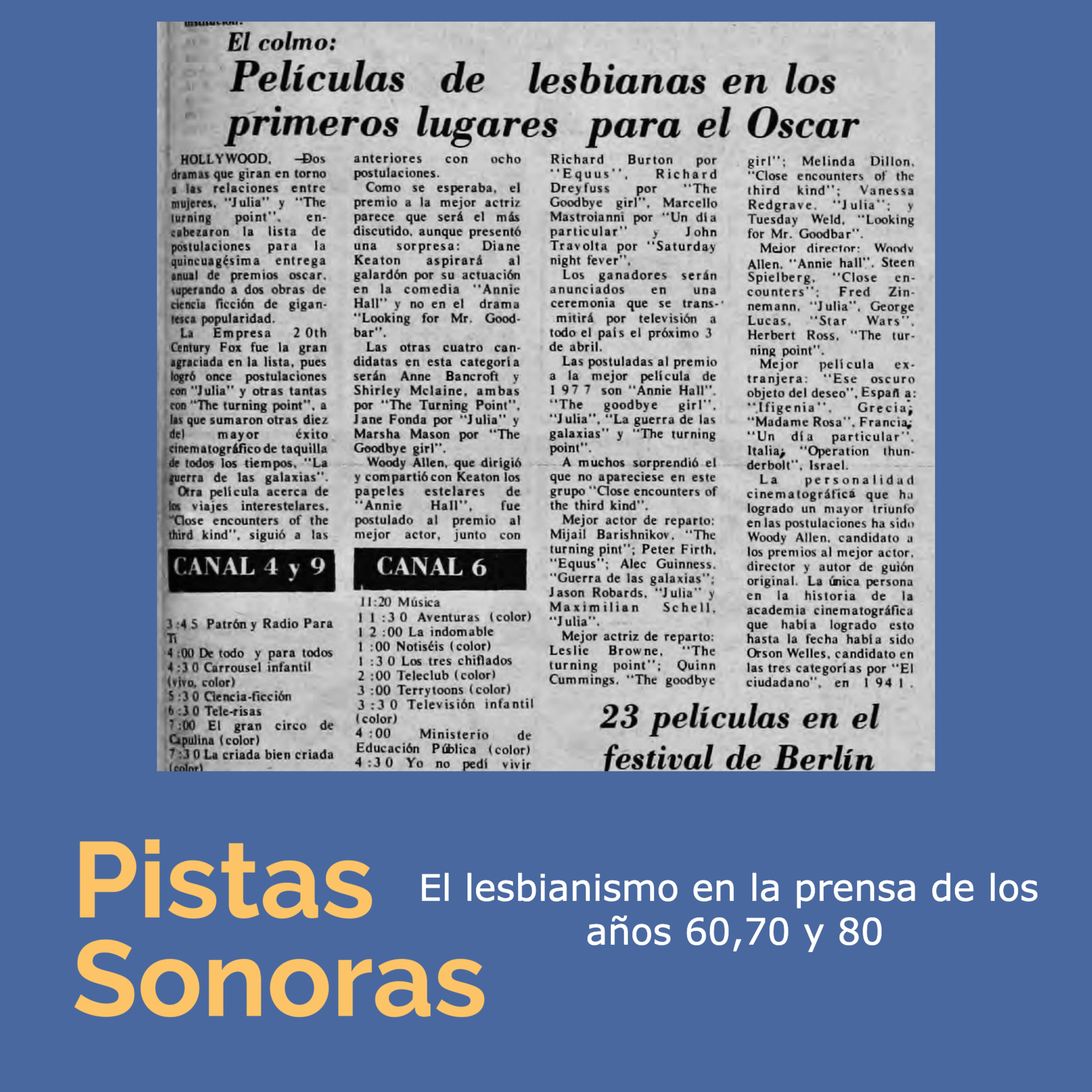 Pistas Sonoras