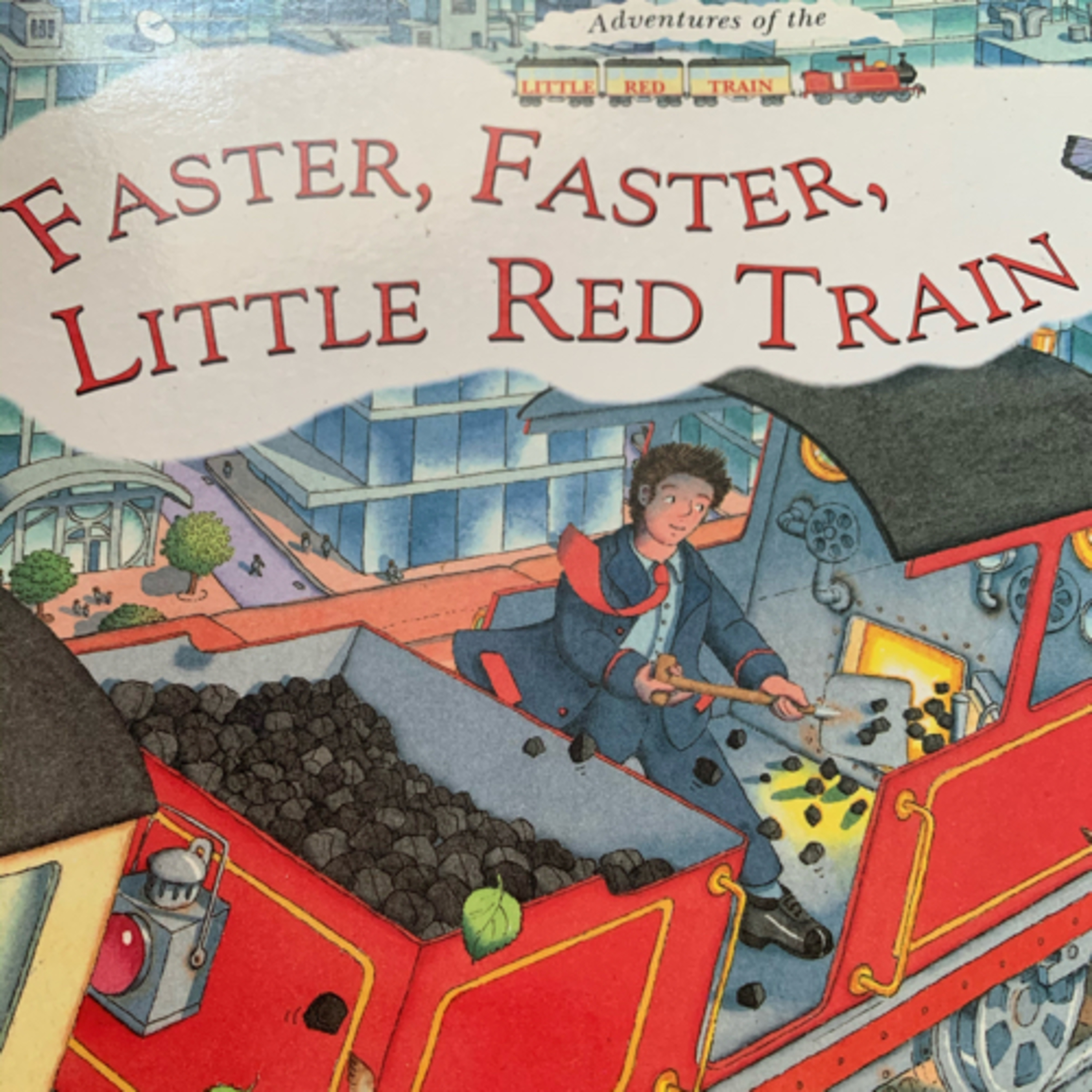 Story time with Lulu | Faster, faster, Little Red Train | Benedict Blathwayt
