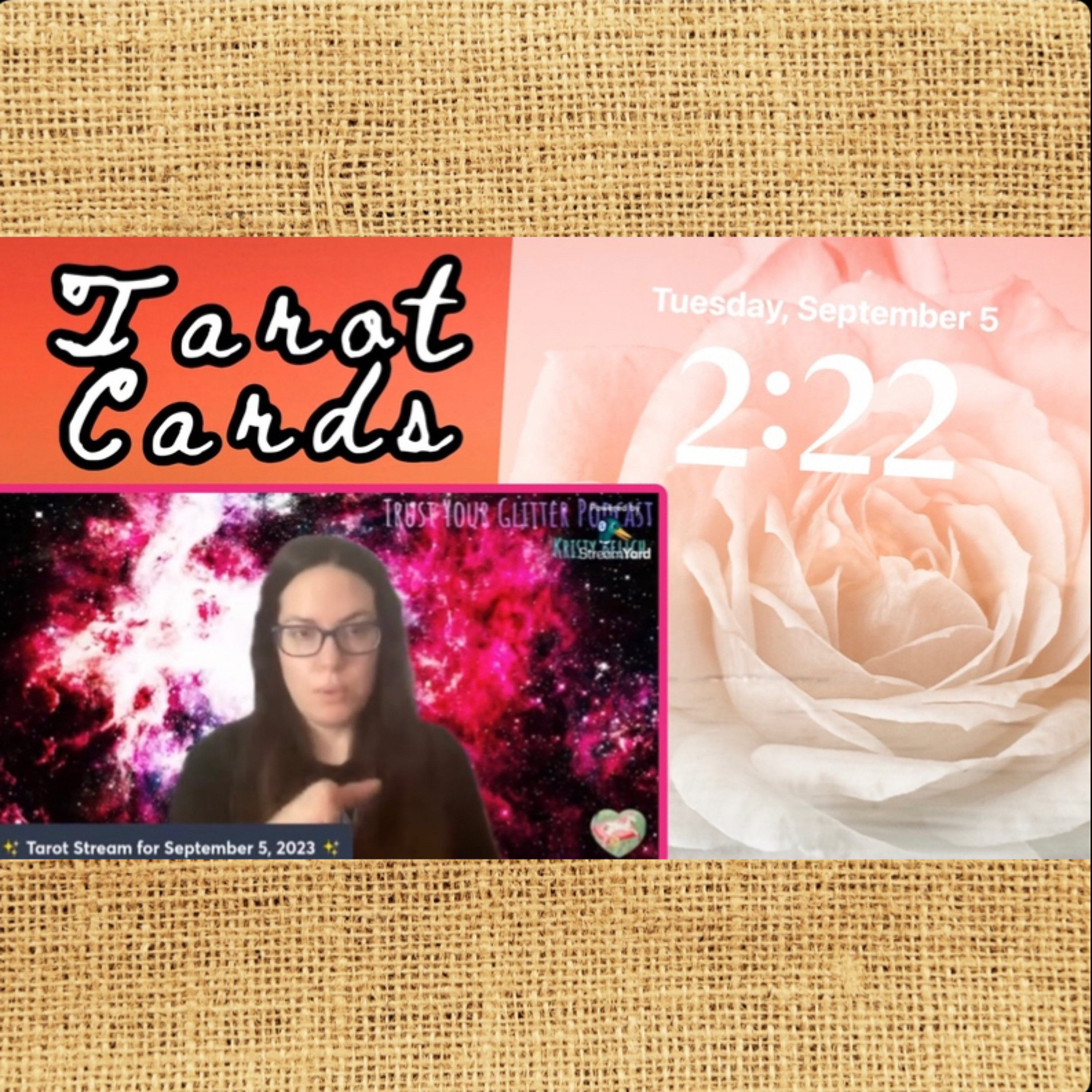 ✨ Trust Your Glitter Live Tarot Stream ✨ - September 5, 2023 | ALL SIGNS 💫