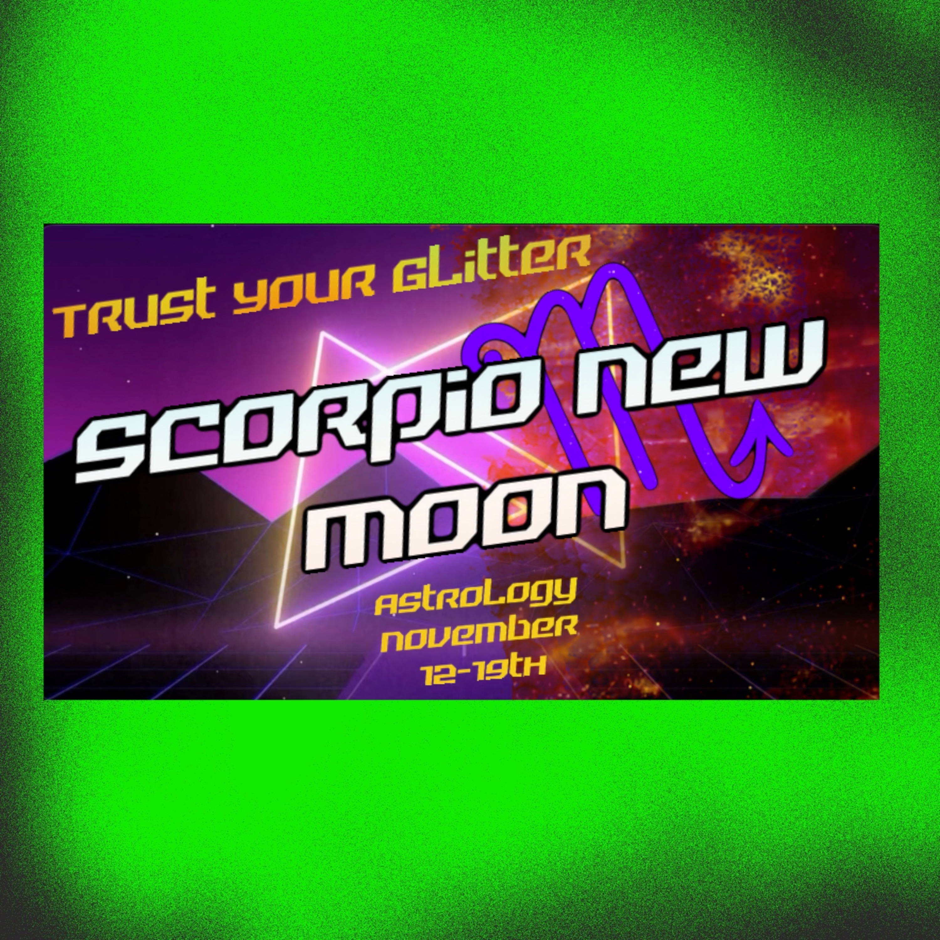 ✨♏️🦂 Scorpio New Moon ✨🖤✨