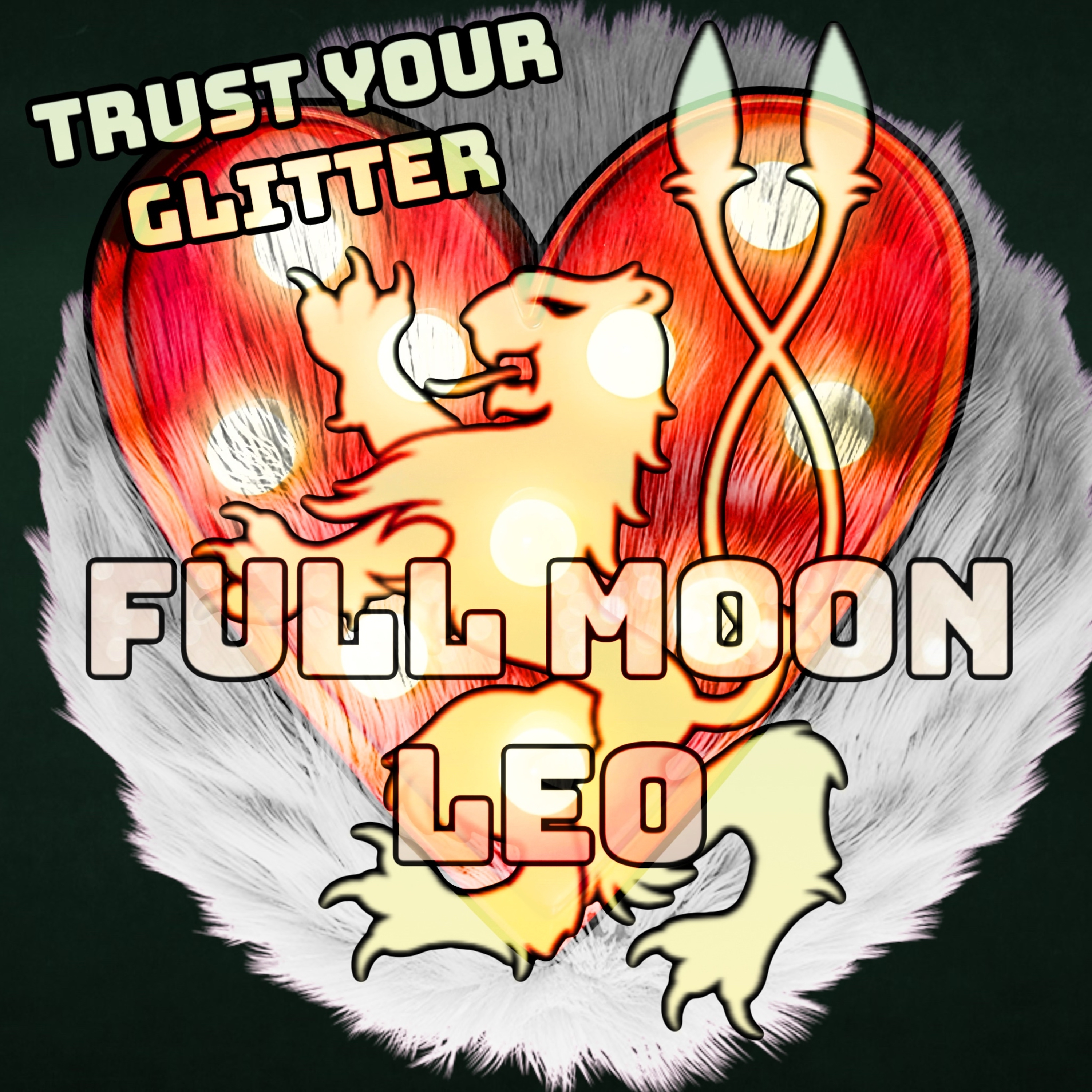 ✨TRUST YOUR GLITTER CLIPS✨ FULL MOON LEO 🦁✨