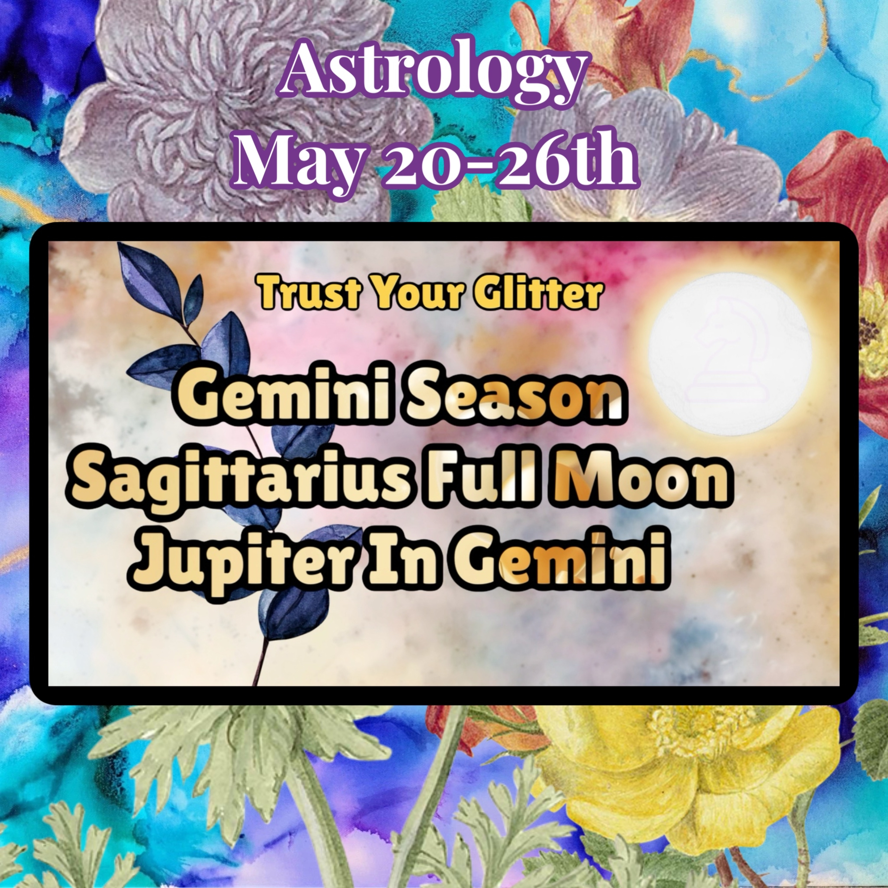 ♊️ GEMINI SEASON, Sagittarius Full Moon & Jupiter In Gemini!