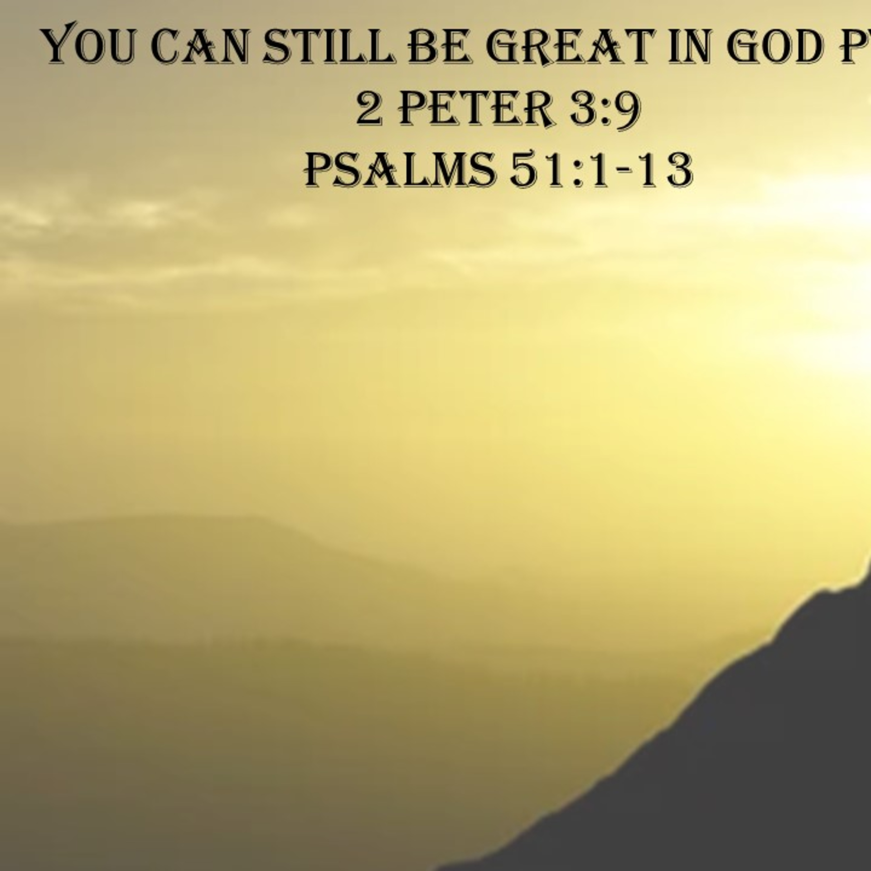 You Can Still Be Great In God Pt. 2 episode artwork