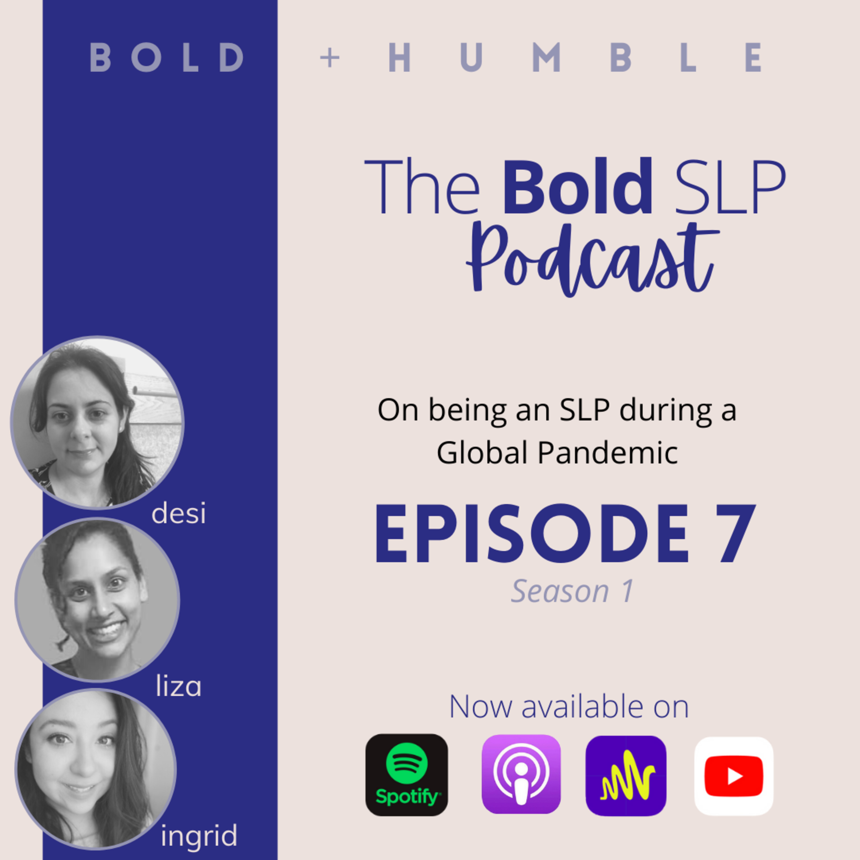 S1 | E7: On Being Speech Language Pathologists during a Pandemic  episode artwork