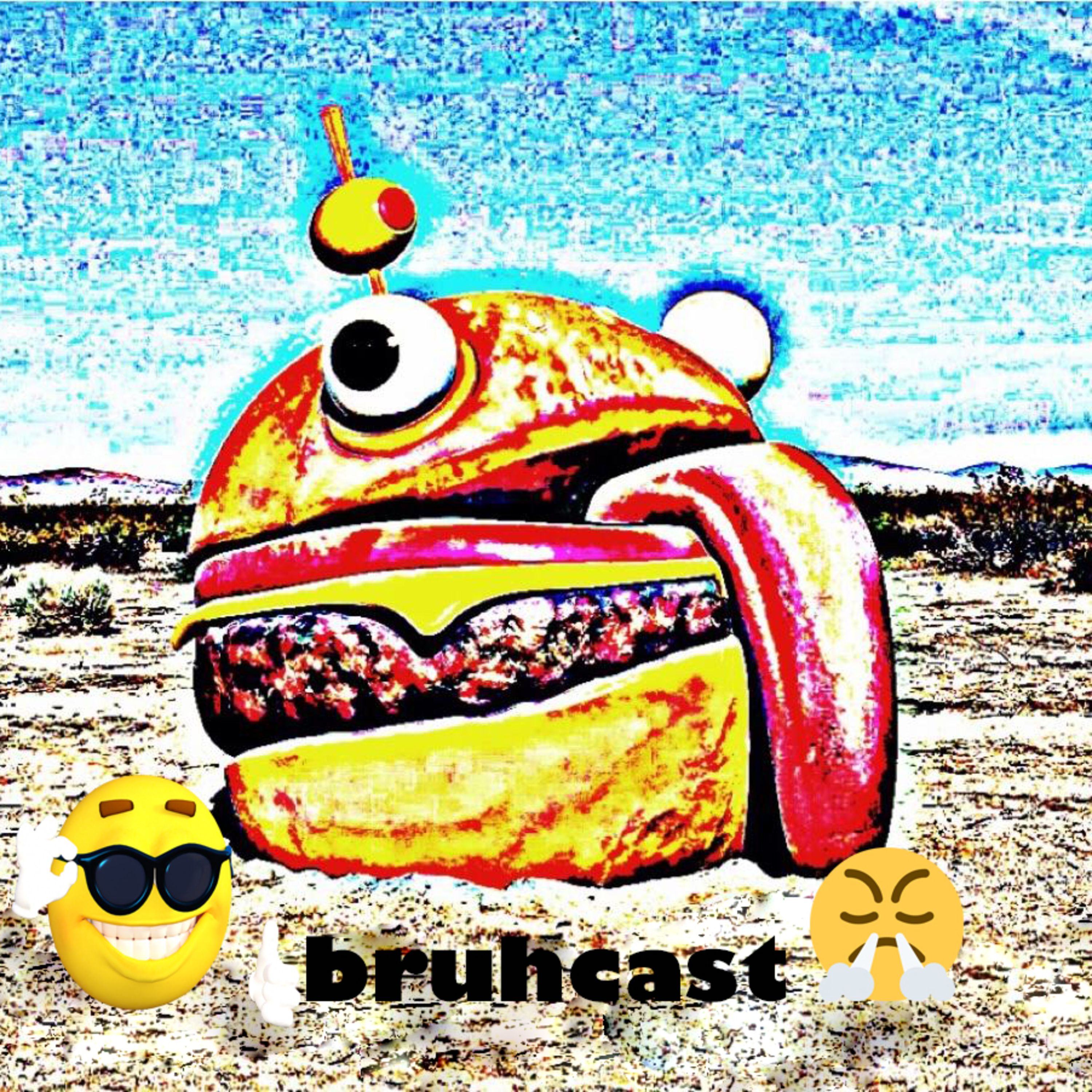 bruhcast episode 1 - rap  episode artwork