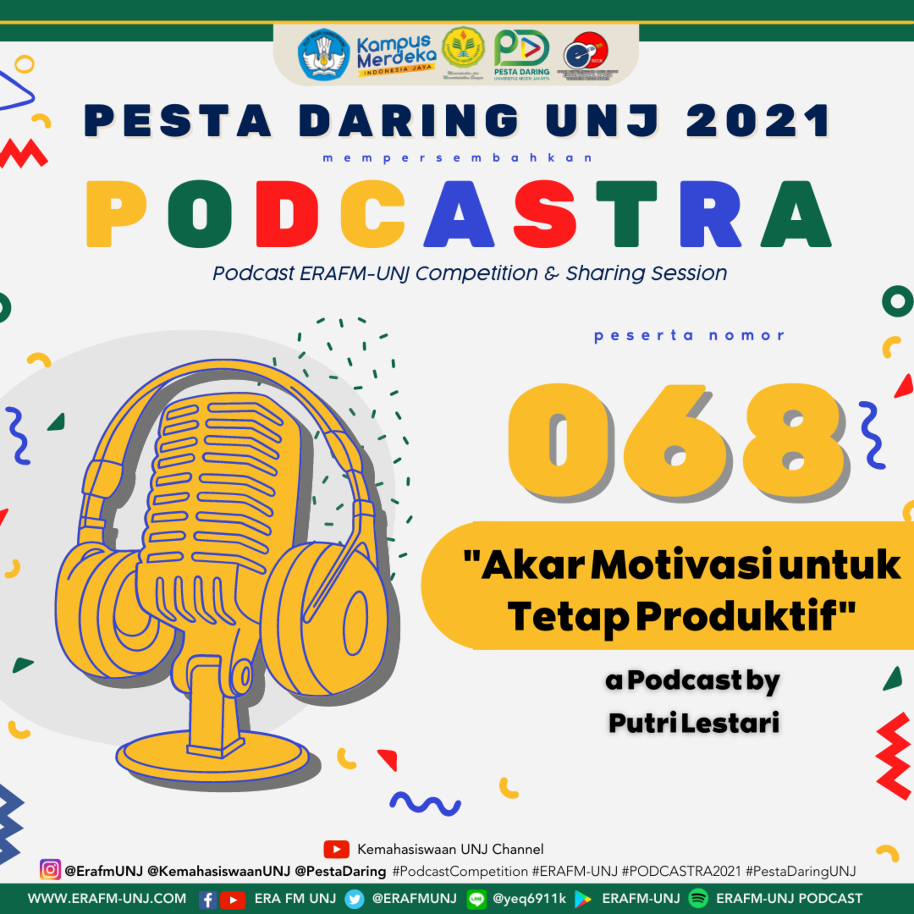 Podcastra ERAFM-UNJ 2021