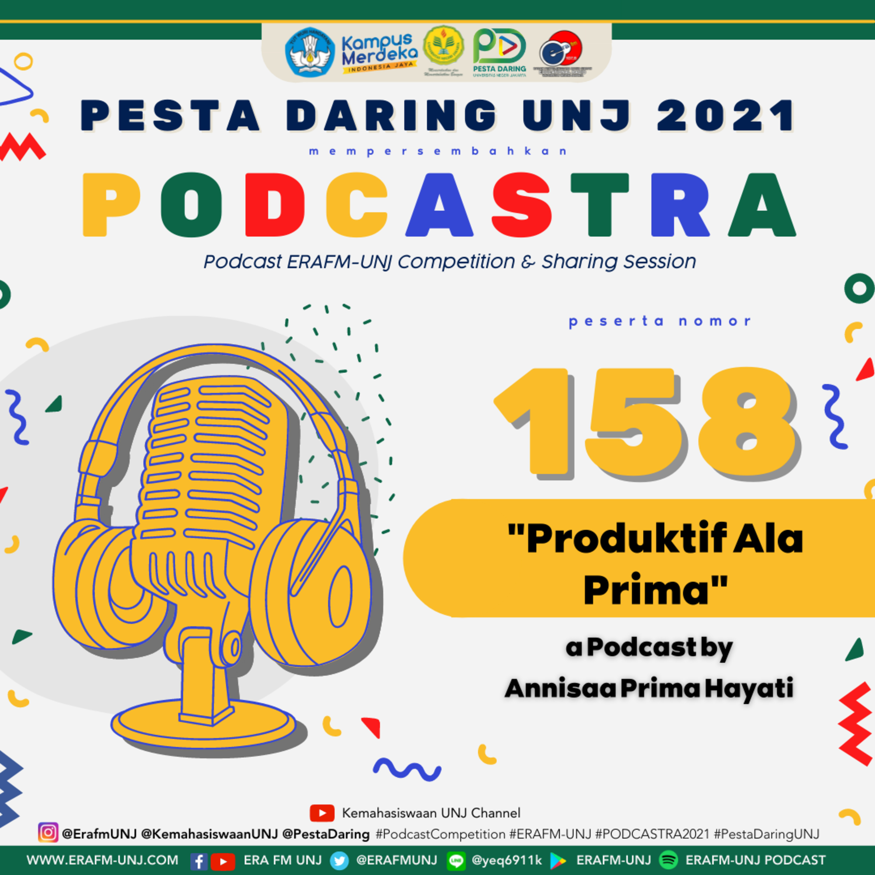 Podcastra ERAFM-UNJ 2021